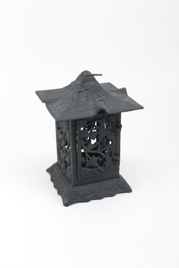 Cast Iron Pagoda Style Lantern