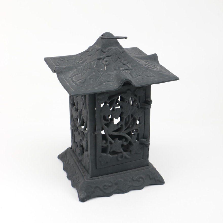 Cast Iron Pagoda Style Lantern