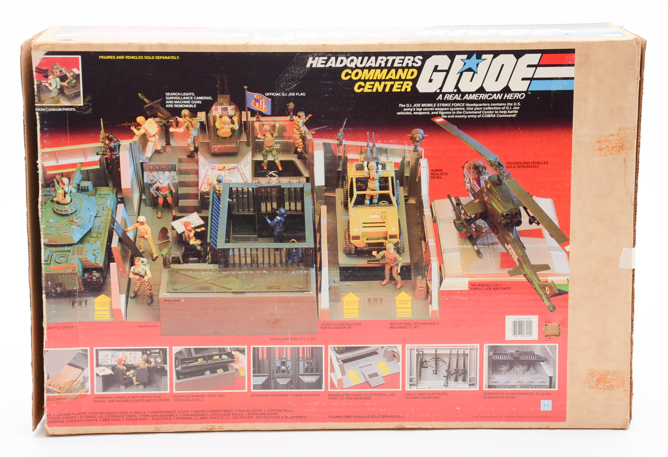 1983 G.I. Joe Command Center in Original Box