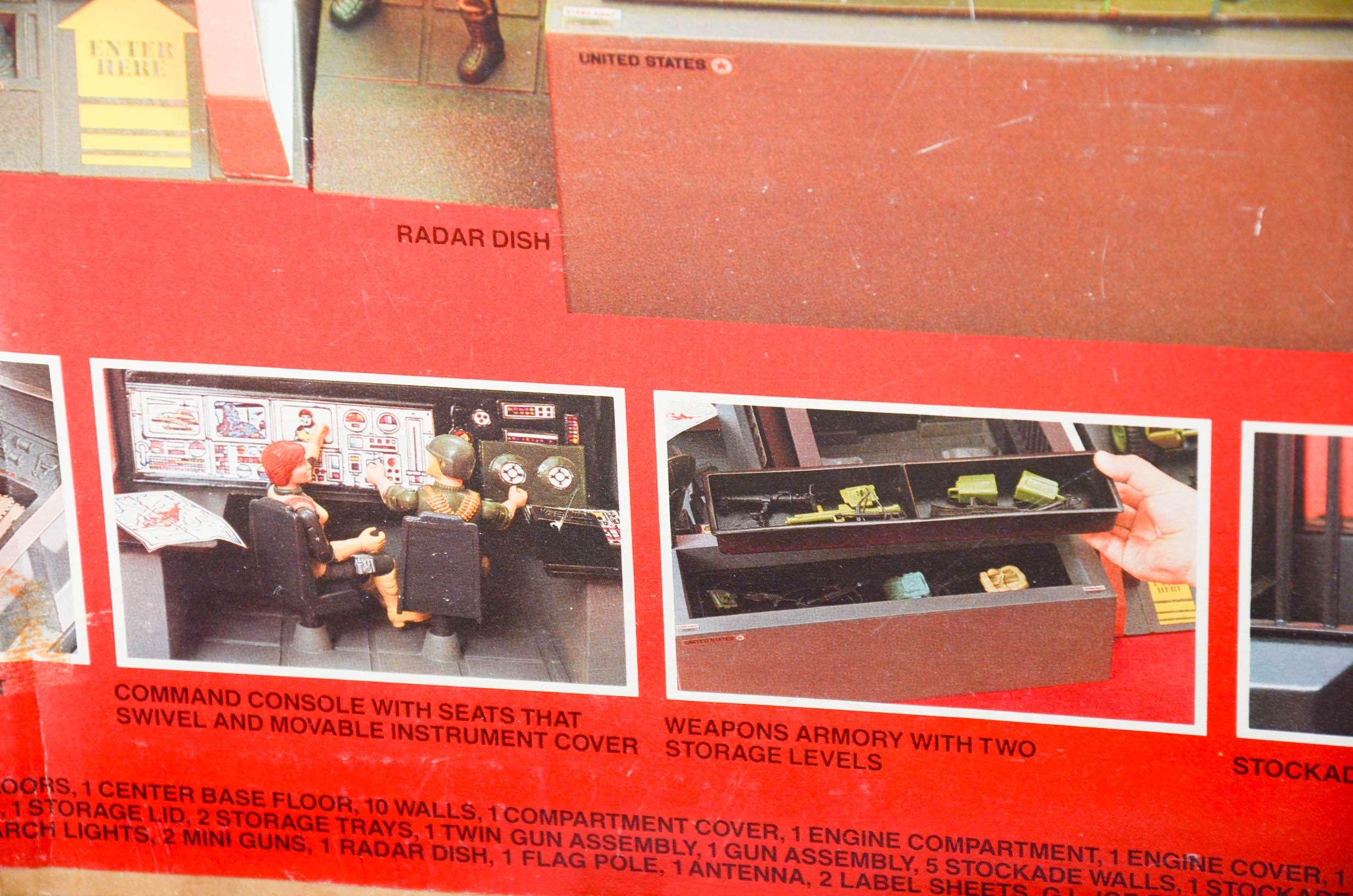 1983 G.I. Joe Command Center in Original Box