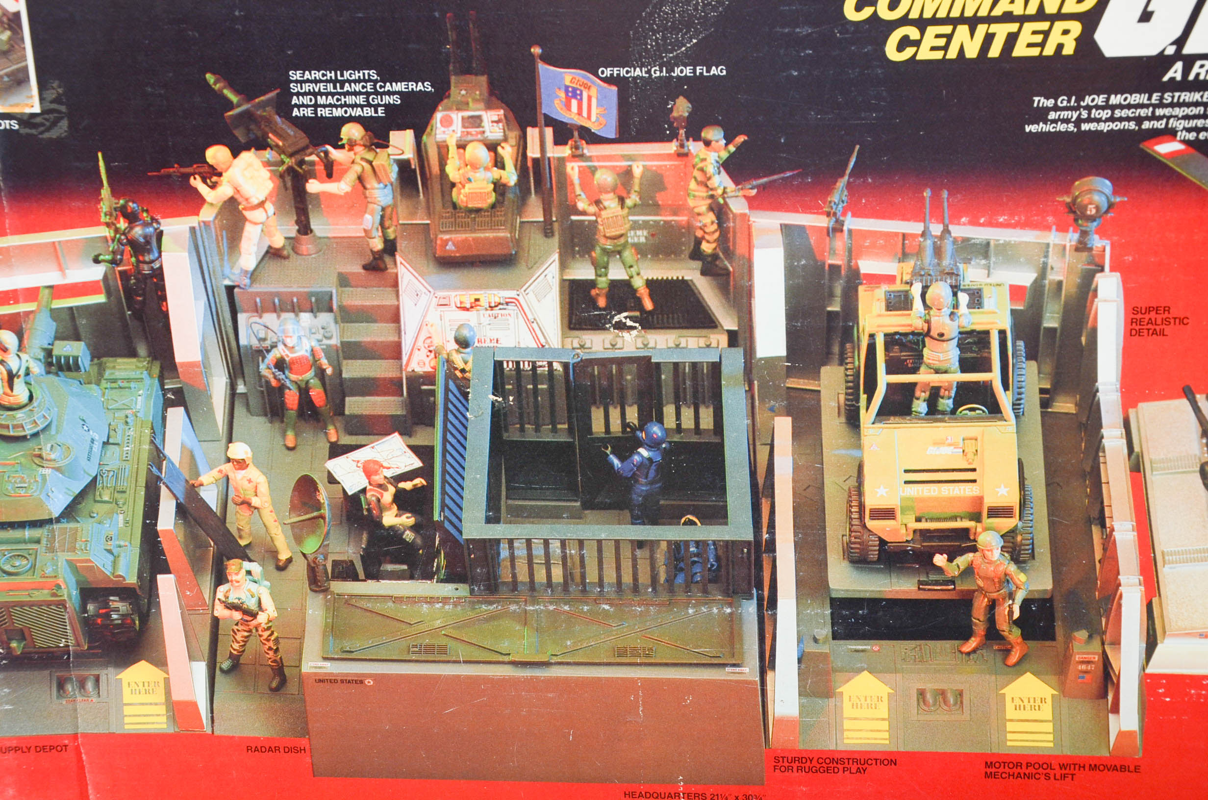 1983 G.I. Joe Command Center in Original Box