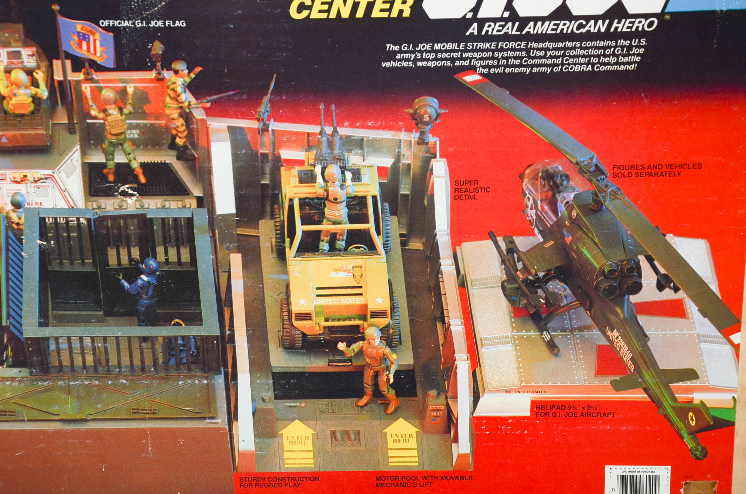 1983 G.I. Joe Command Center in Original Box