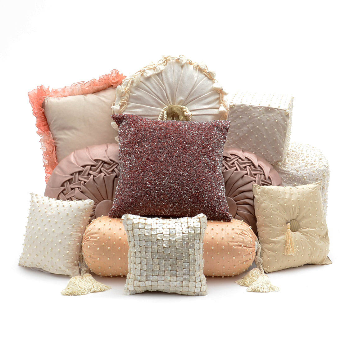 Assorted Decorative Accent Pillows