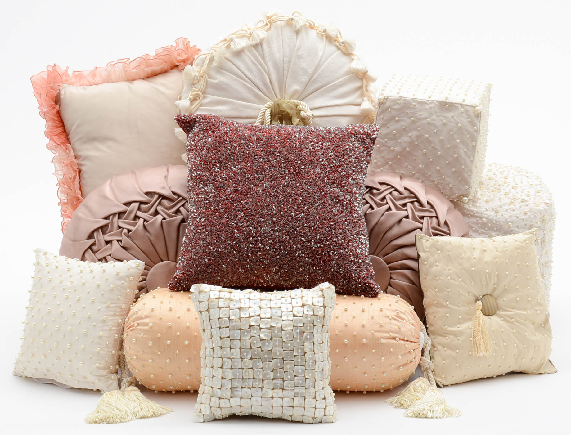 Assorted Decorative Accent Pillows