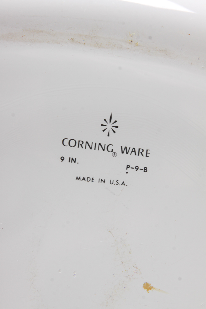 Large Collection of Corning Ware Casseroles and Baking Dishes