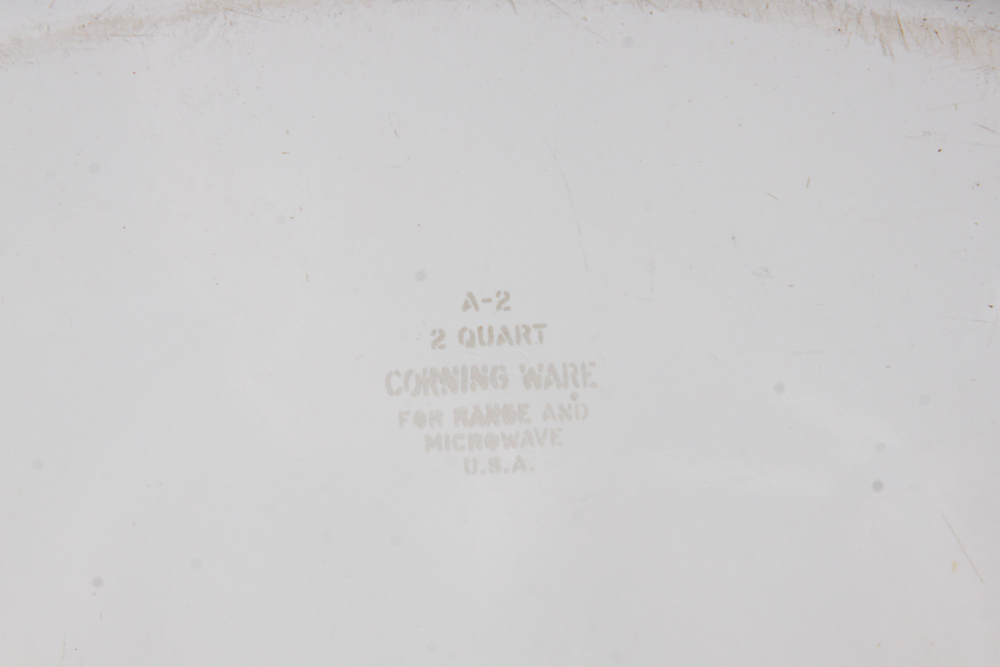 Large Collection of Corning Ware Casseroles and Baking Dishes