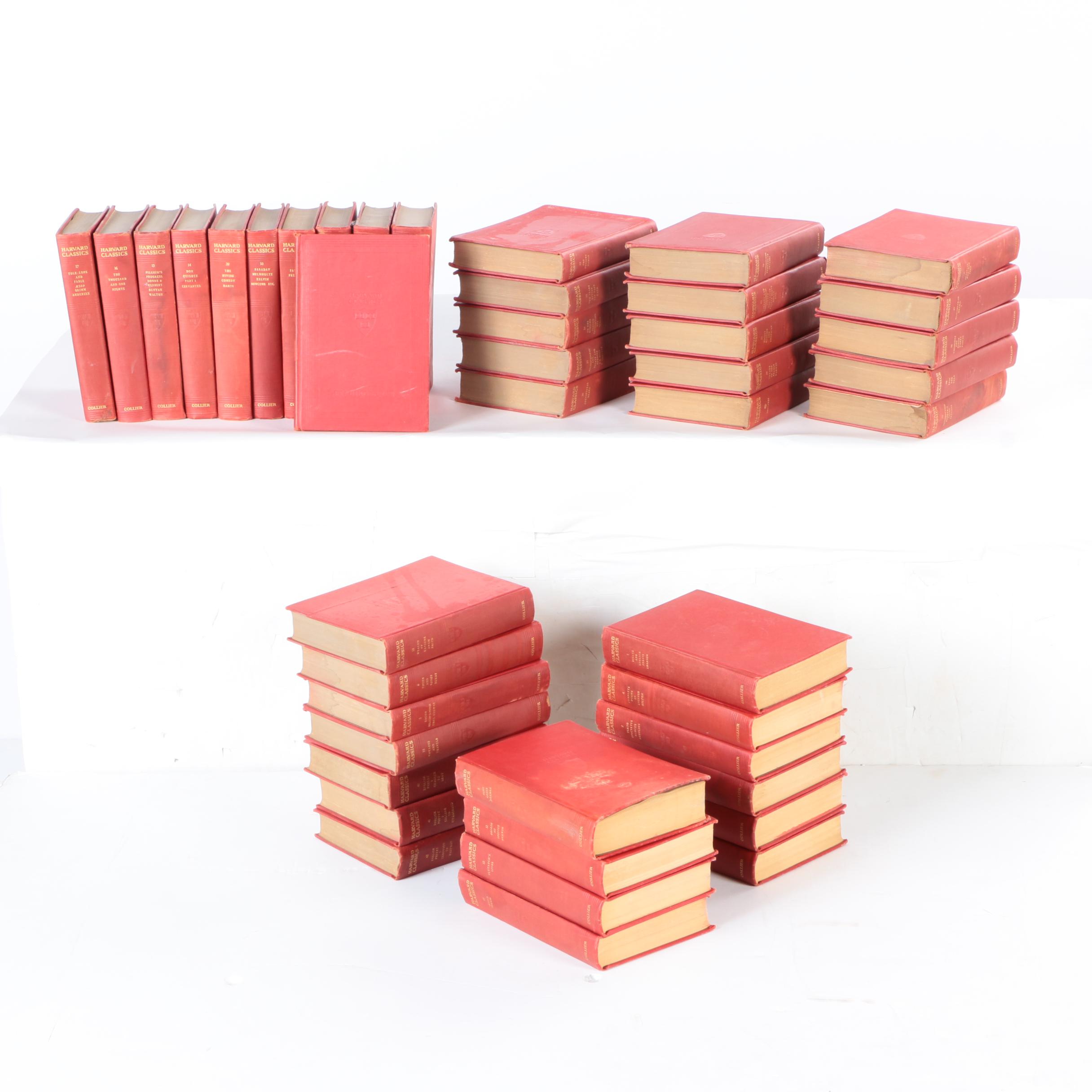 Early 20th-Century "The Harvard Classics" Multi-Volume Set