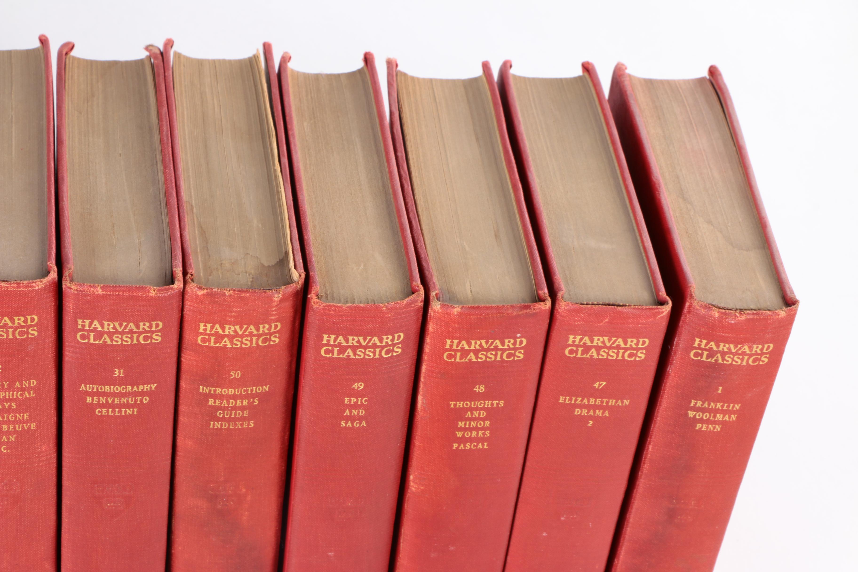 Early 20th-Century "The Harvard Classics" Multi-Volume Set