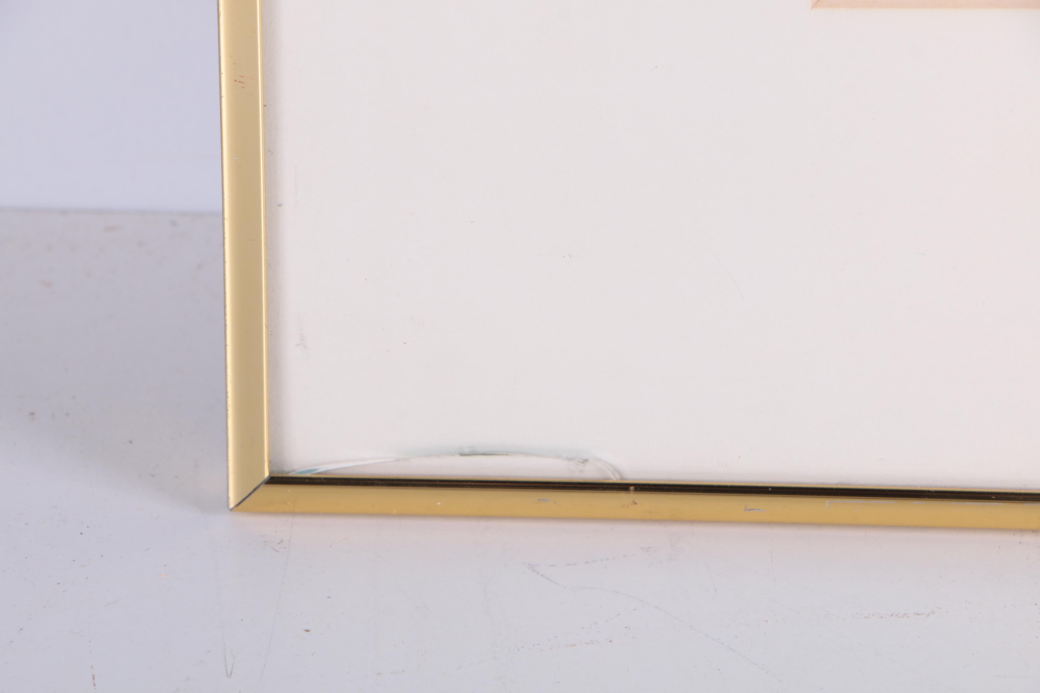 Offset Lithograph After William Buffett "Santa Catalina"