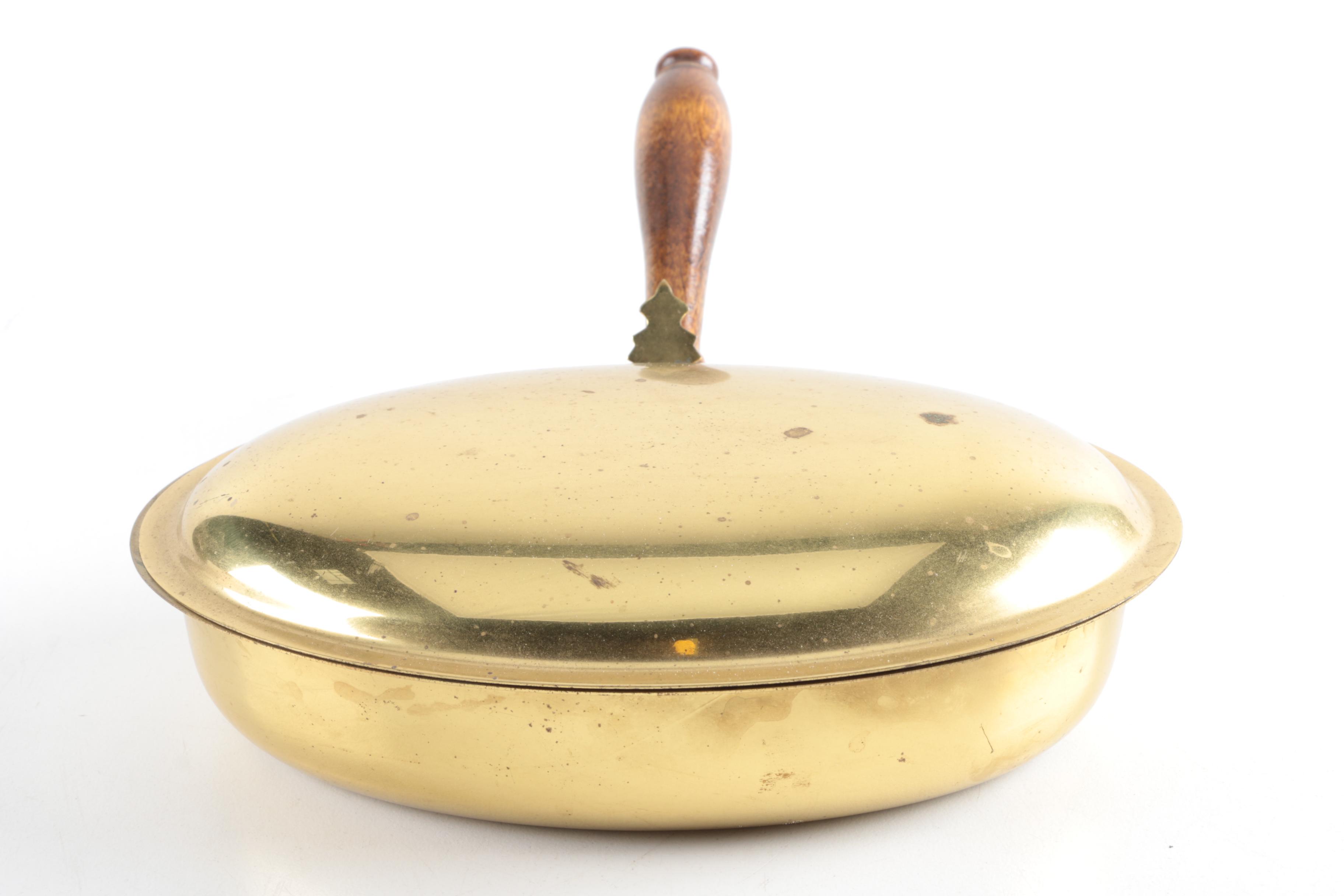 Pair of Metal Silent Butlers