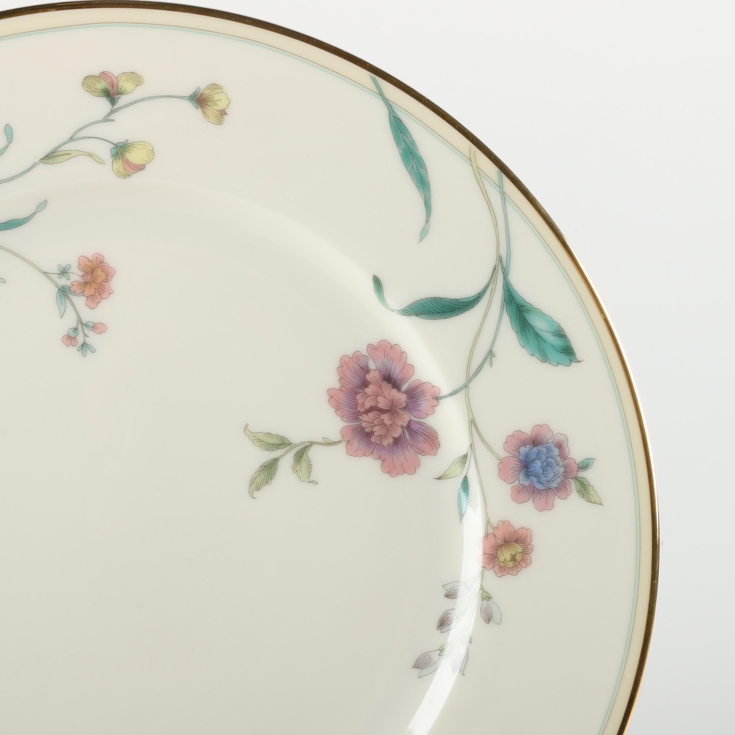 Mikasa "Carnation Garden" Bone China Dinner Plates
