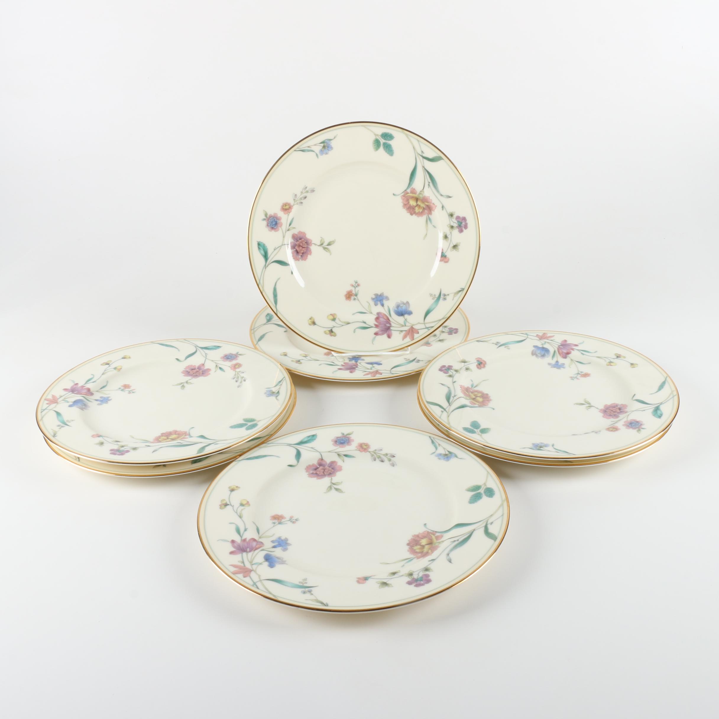 Mikasa "Carnation Garden" Bone China Dinner Plates