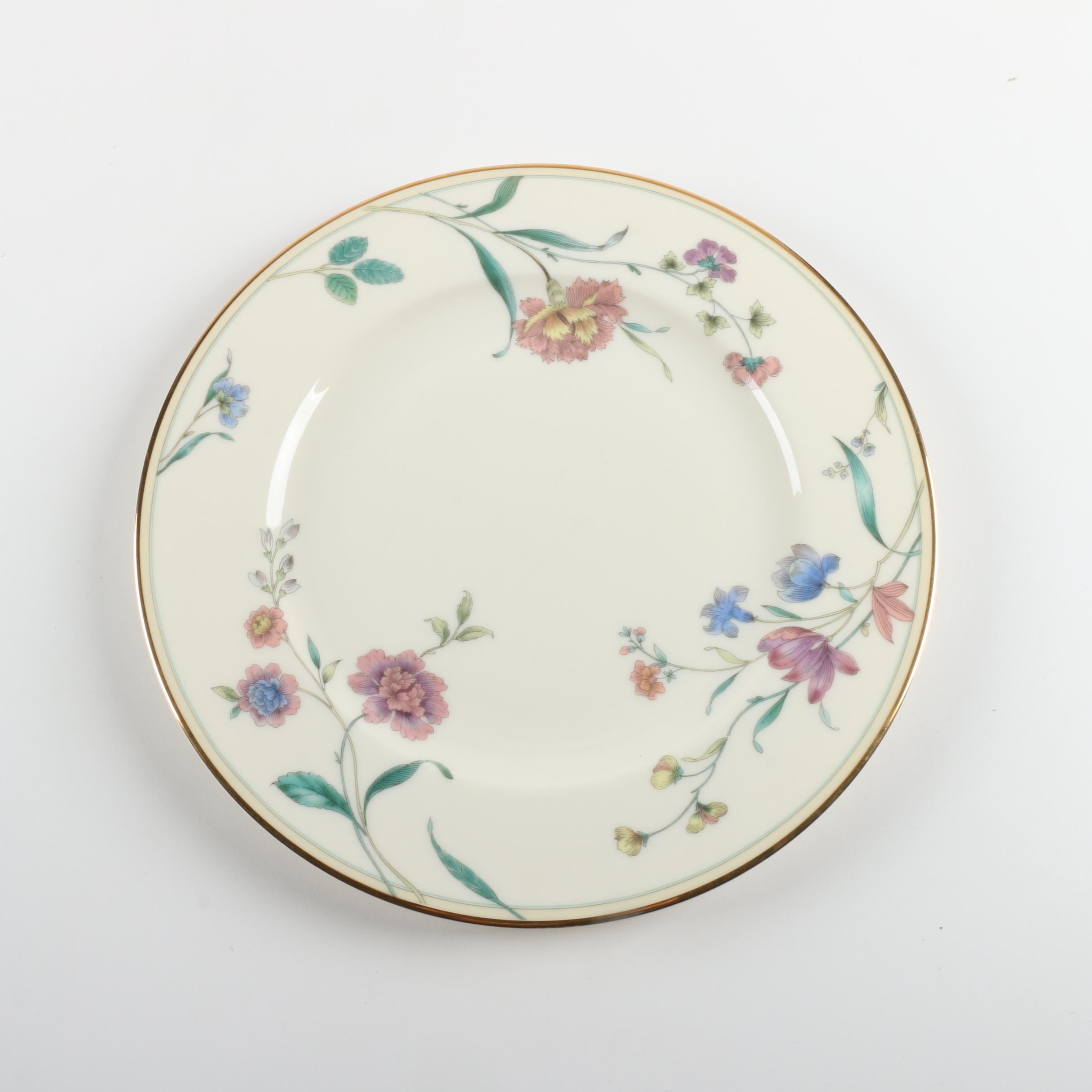 Mikasa "Carnation Garden" Bone China Dinner Plates