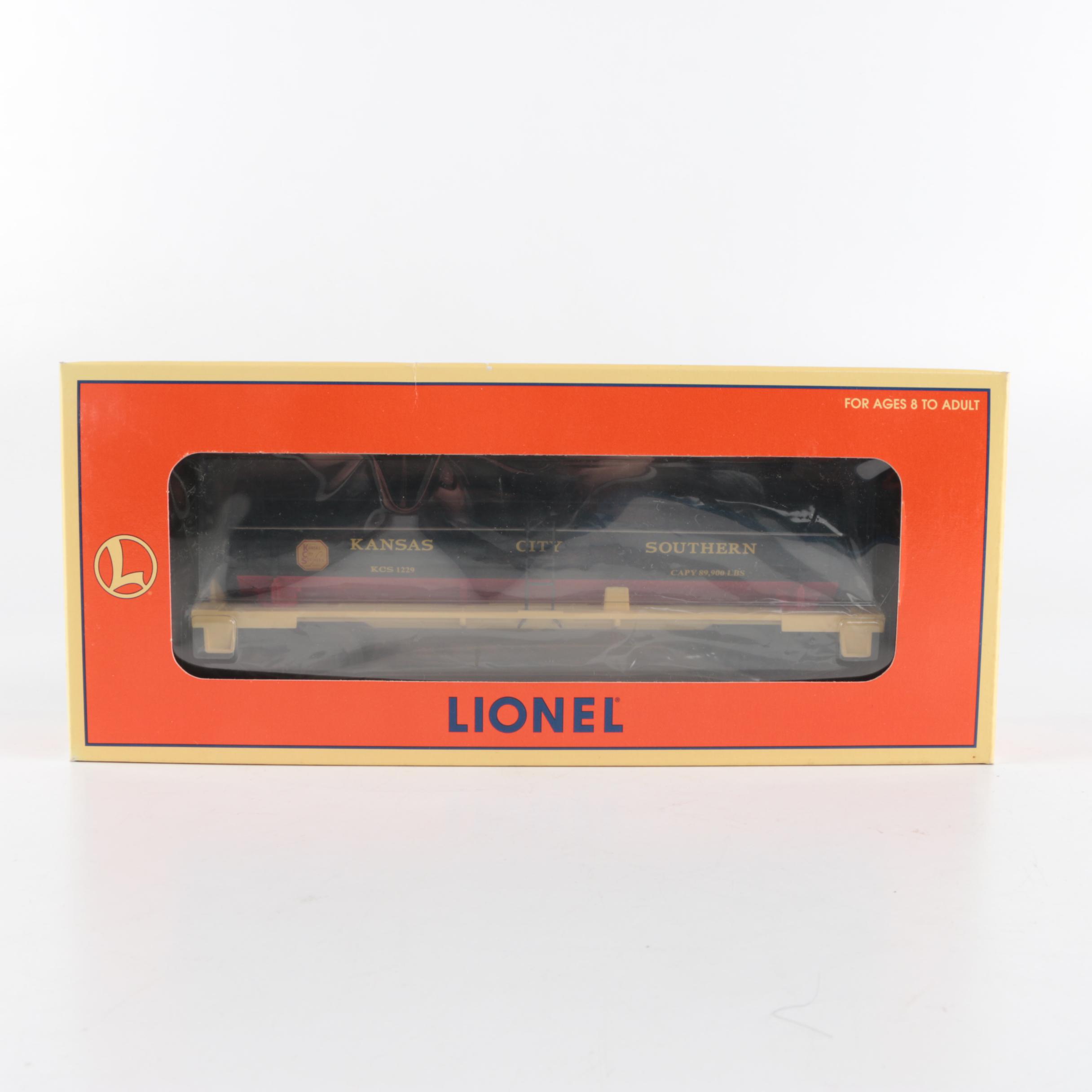 Lionel Kansas City Southern Three-Dome Tank Car