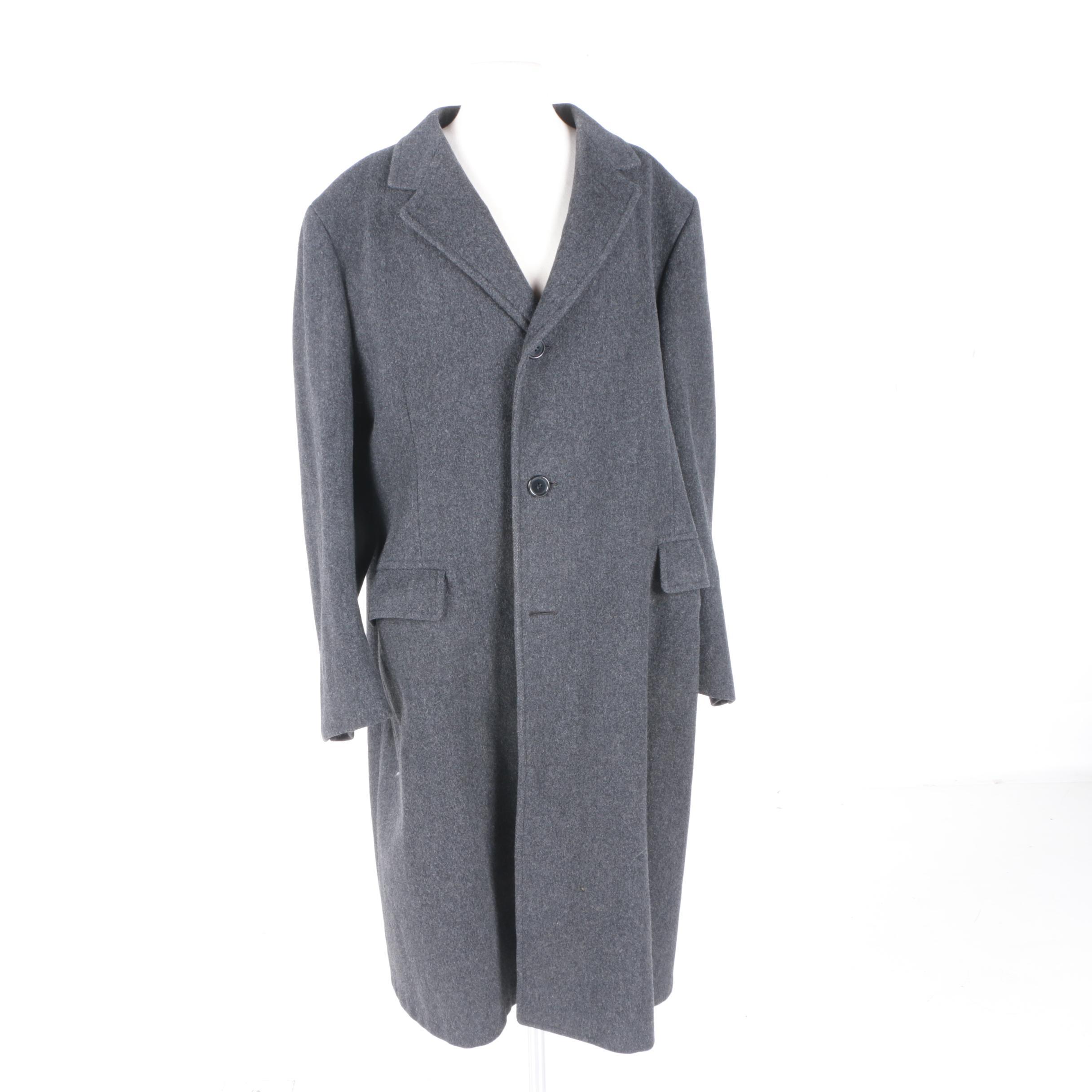 Men's Horwitz Grey Wool Coat