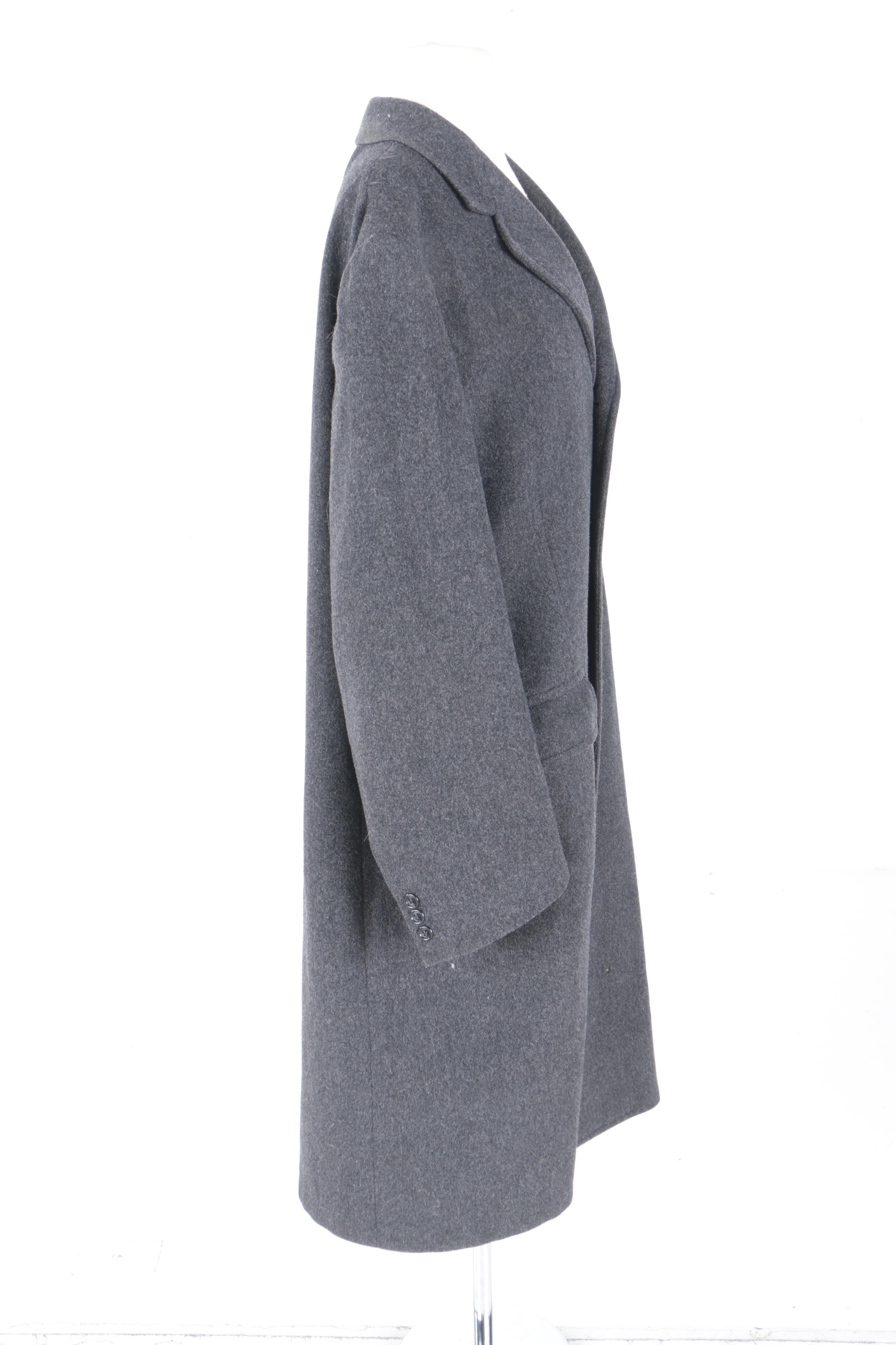 Men's Horwitz Grey Wool Coat
