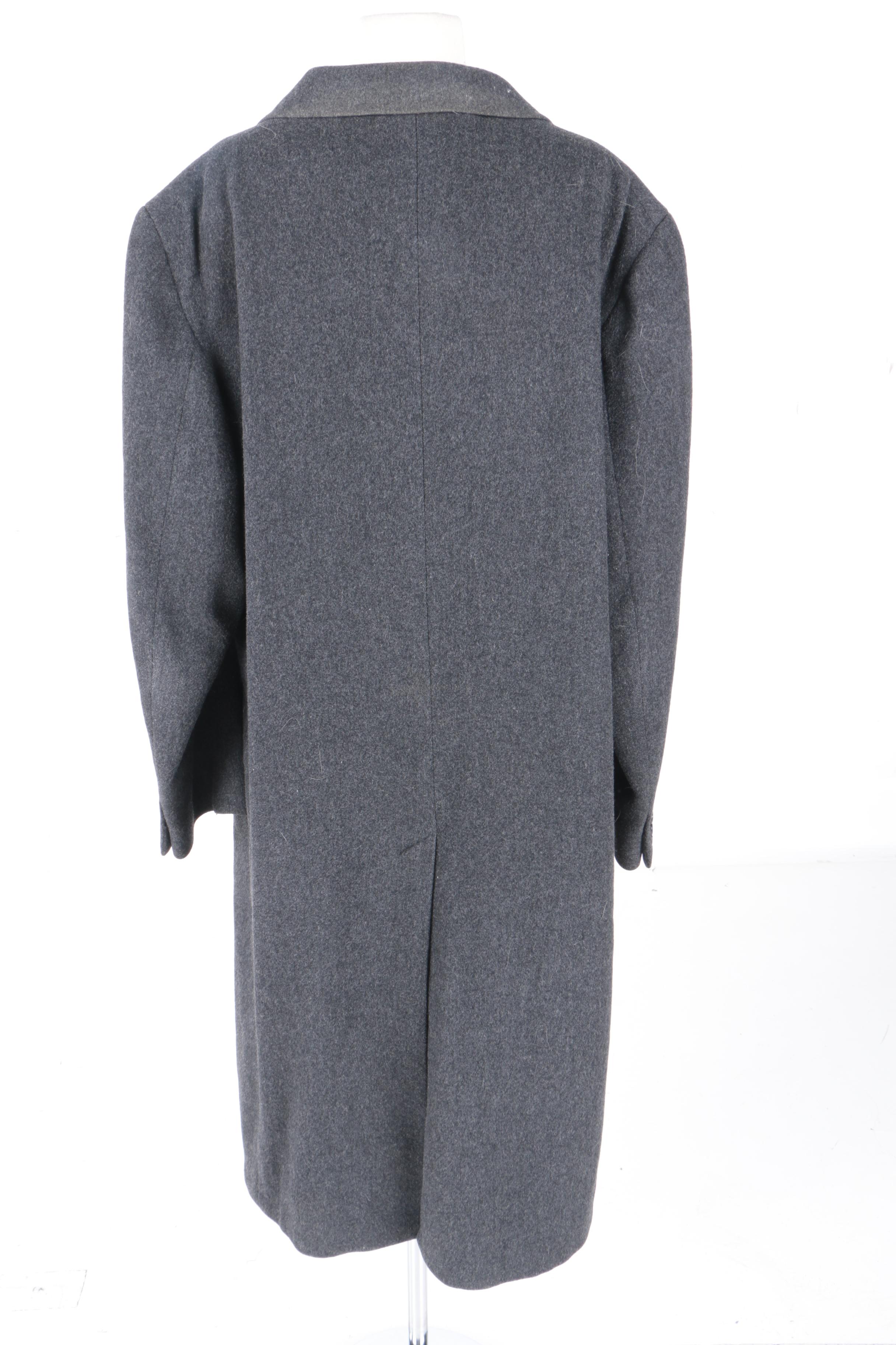 Men's Horwitz Grey Wool Coat