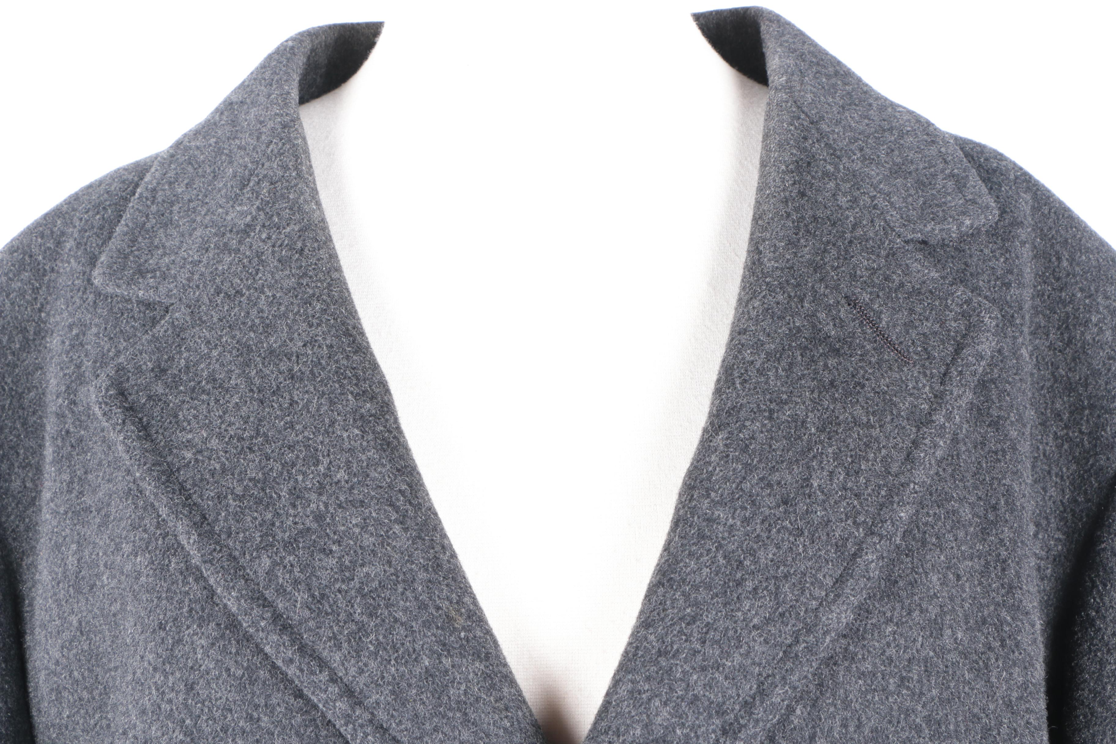 Men's Horwitz Grey Wool Coat
