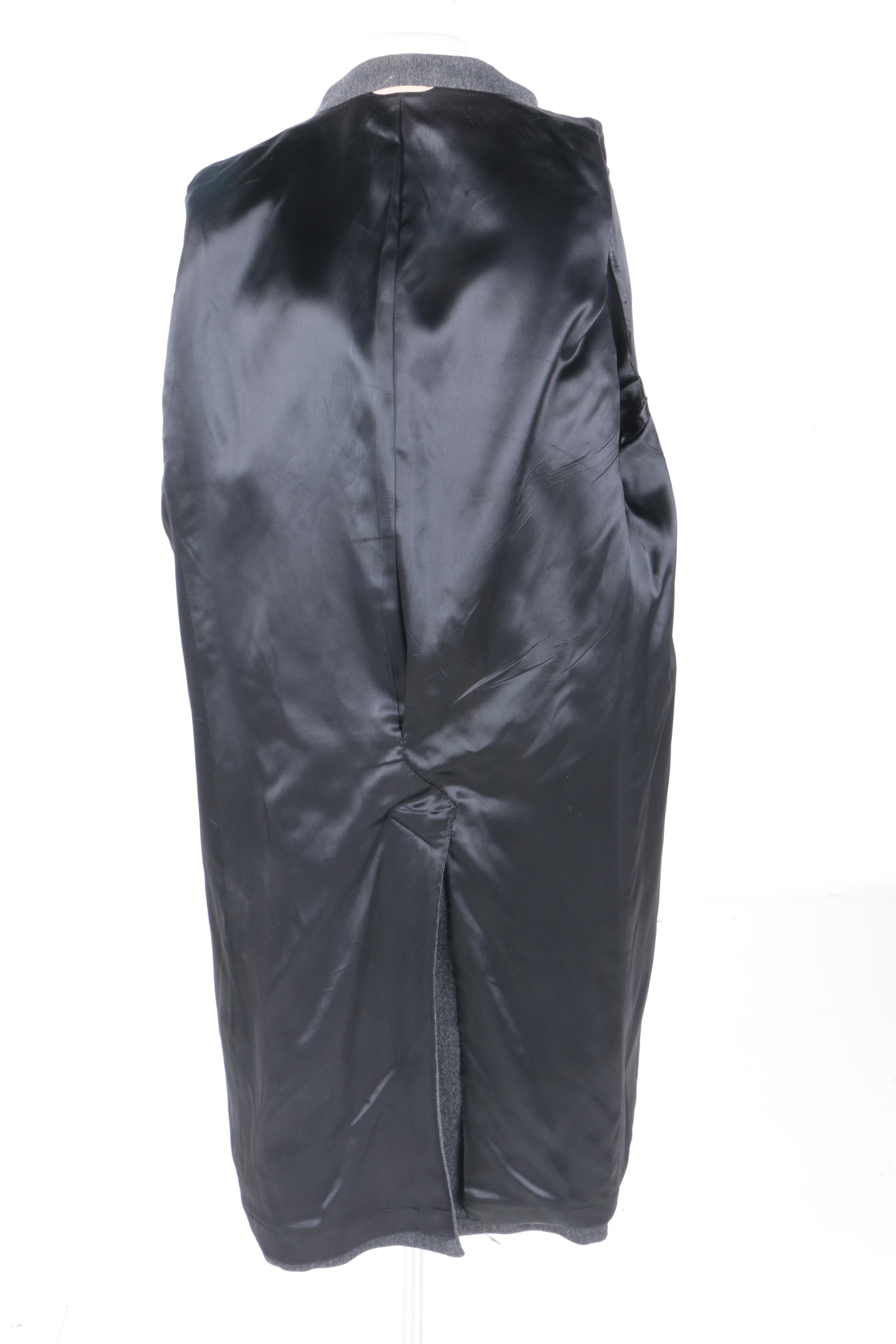 Men's Horwitz Grey Wool Coat