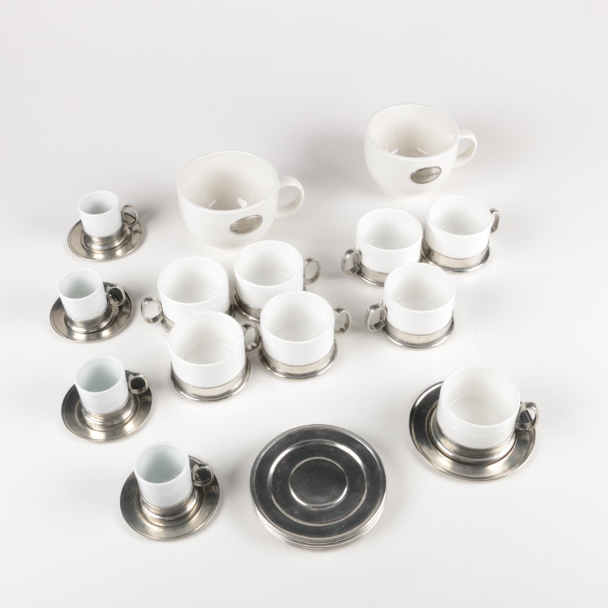 Arte Italica Pewter Beverage Collection