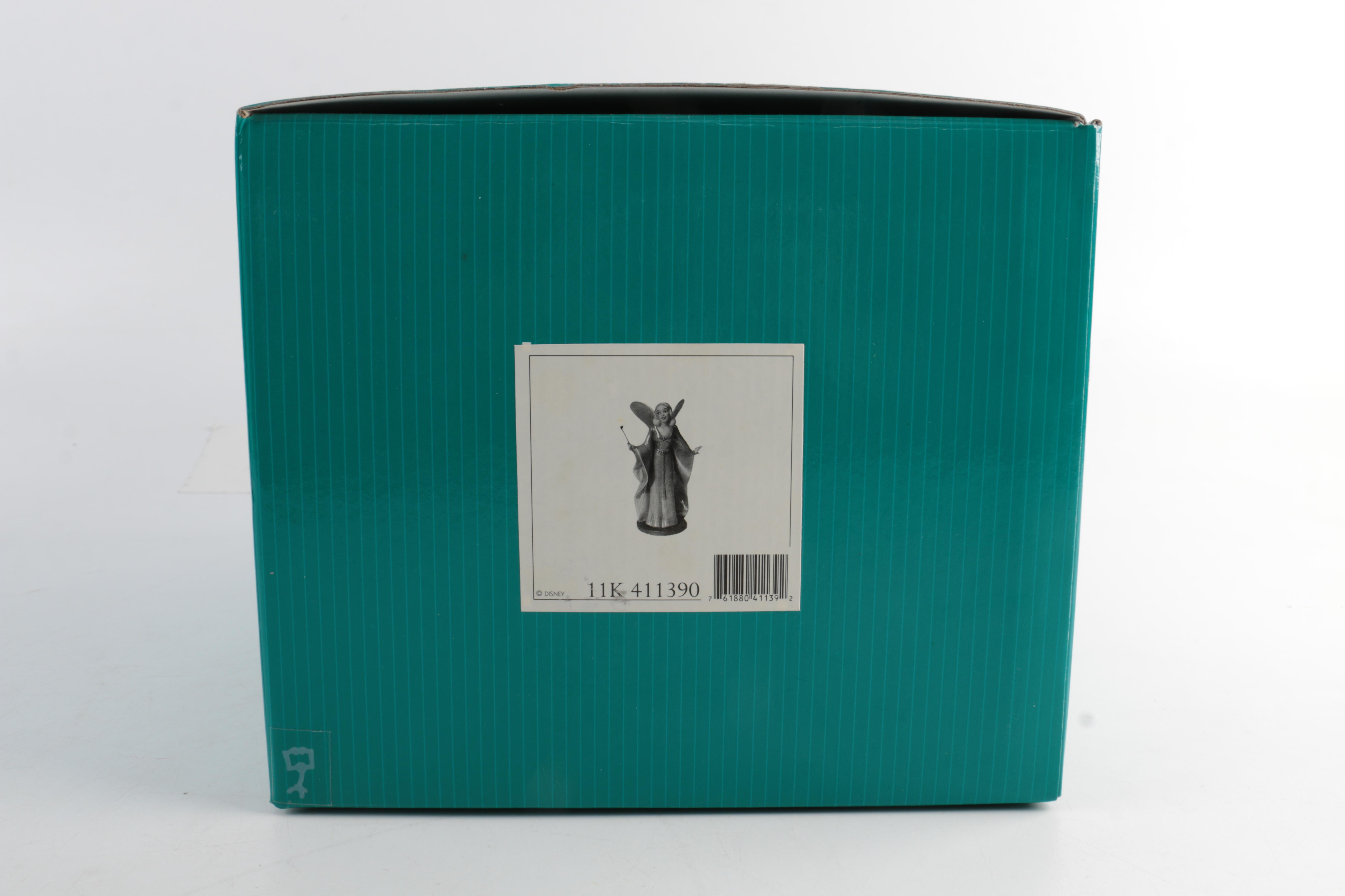 Classic Disney Figurines Including "The Fairy Godmother" from Cinderella