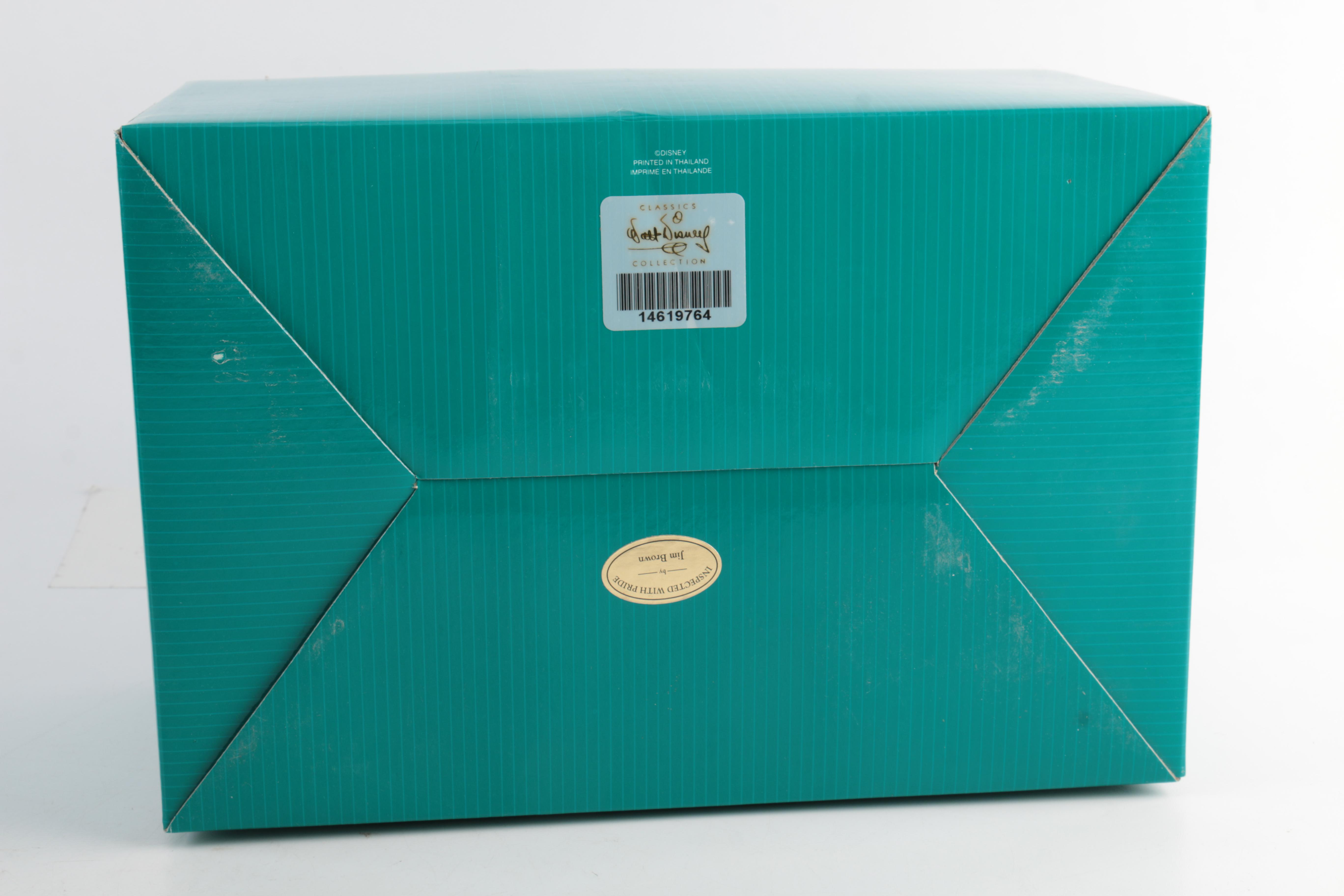 Classic Disney Figurines Including "The Fairy Godmother" from Cinderella