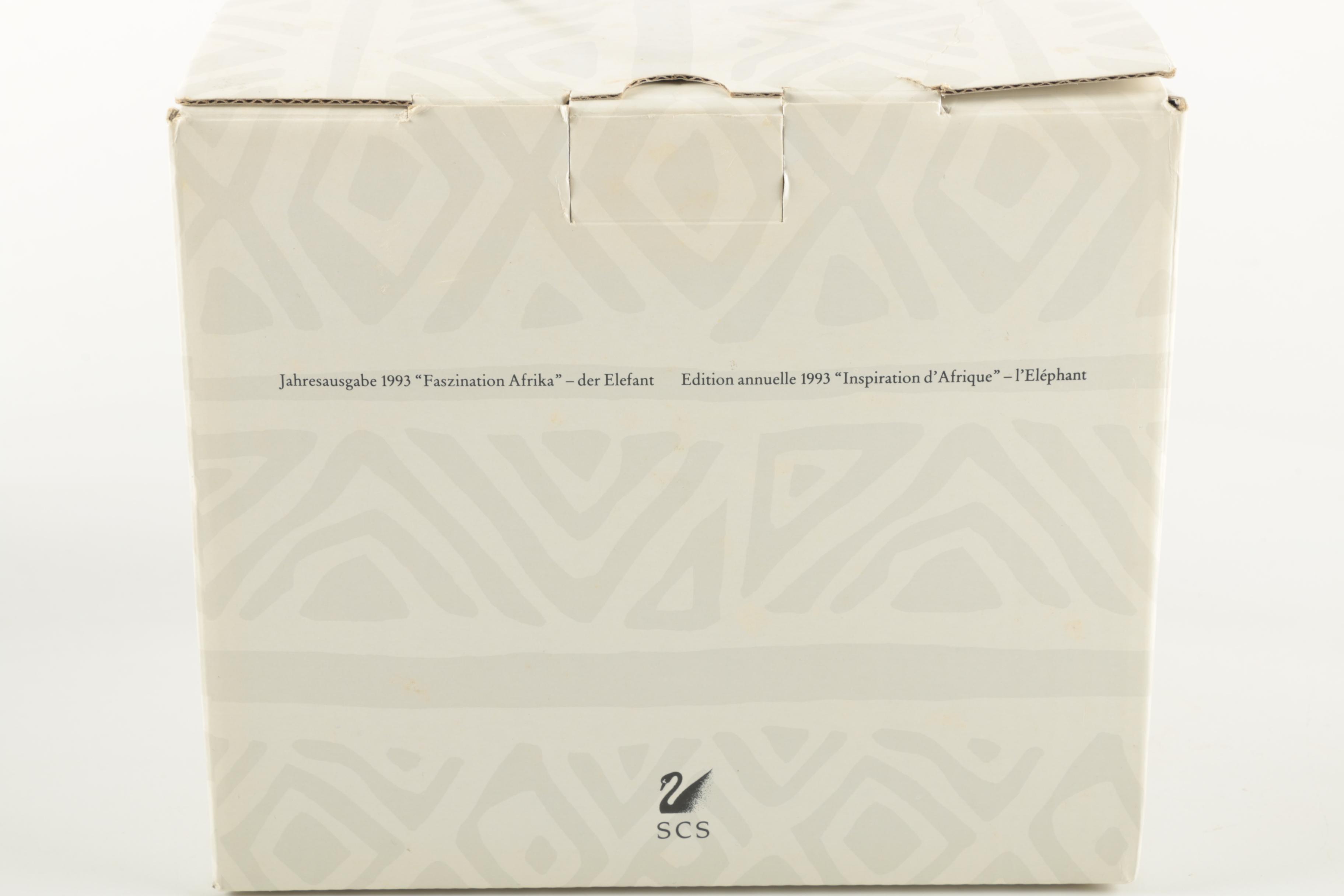 Swarovski Crystal "Inspiration Africa" Elephant