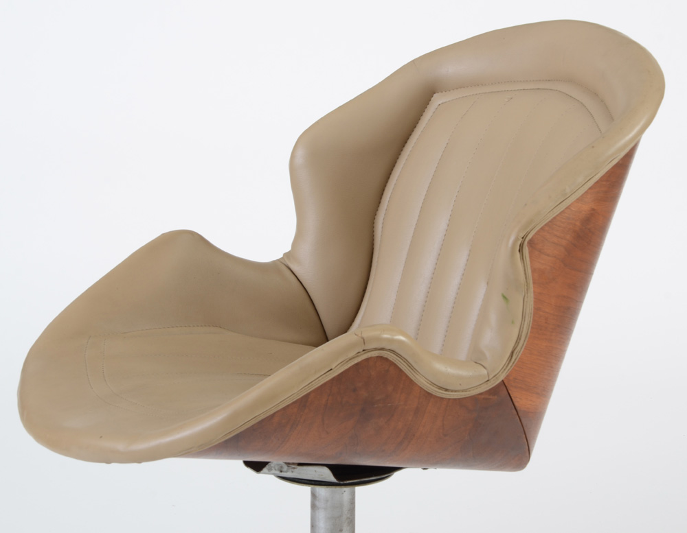 Mid Century Modern Swivel Desk Chair