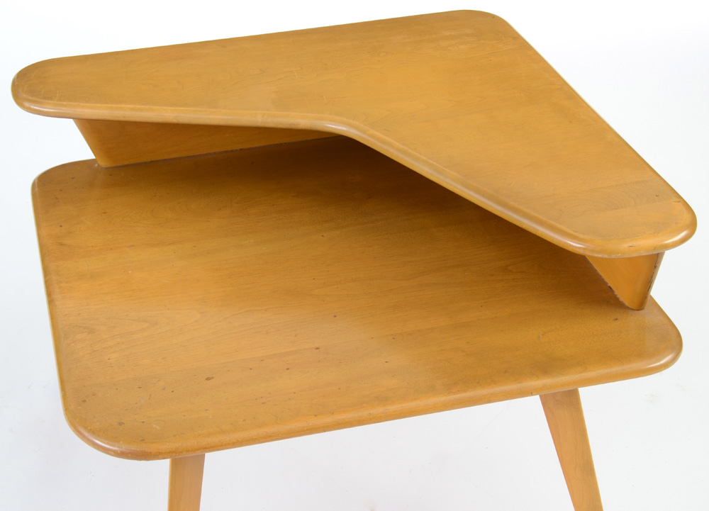 Pair of Heywood-Wakefield Maple End Tables