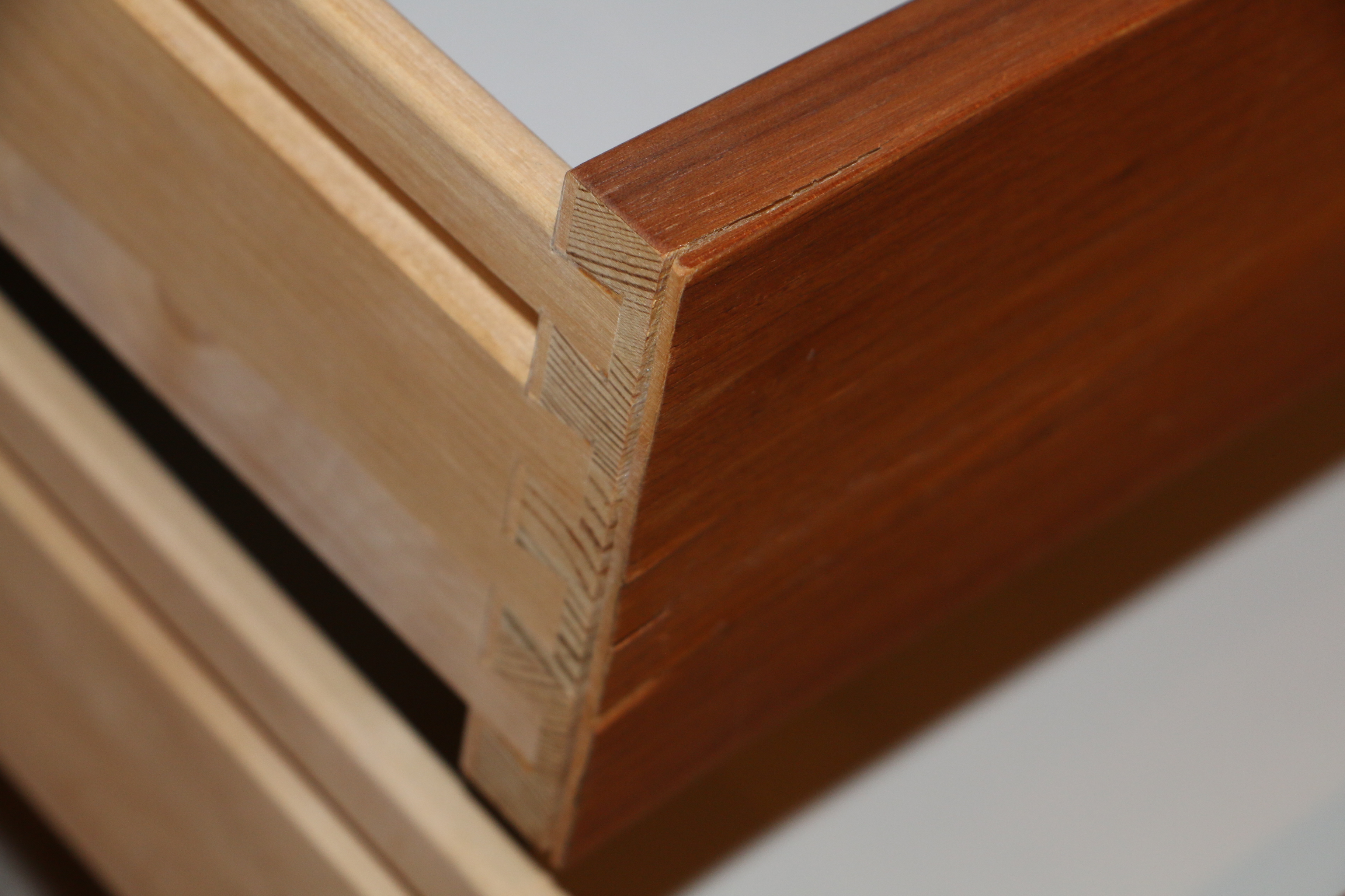 Swedish Modern Six Piece Shelving Cabinet and Curio Unit by Troeds