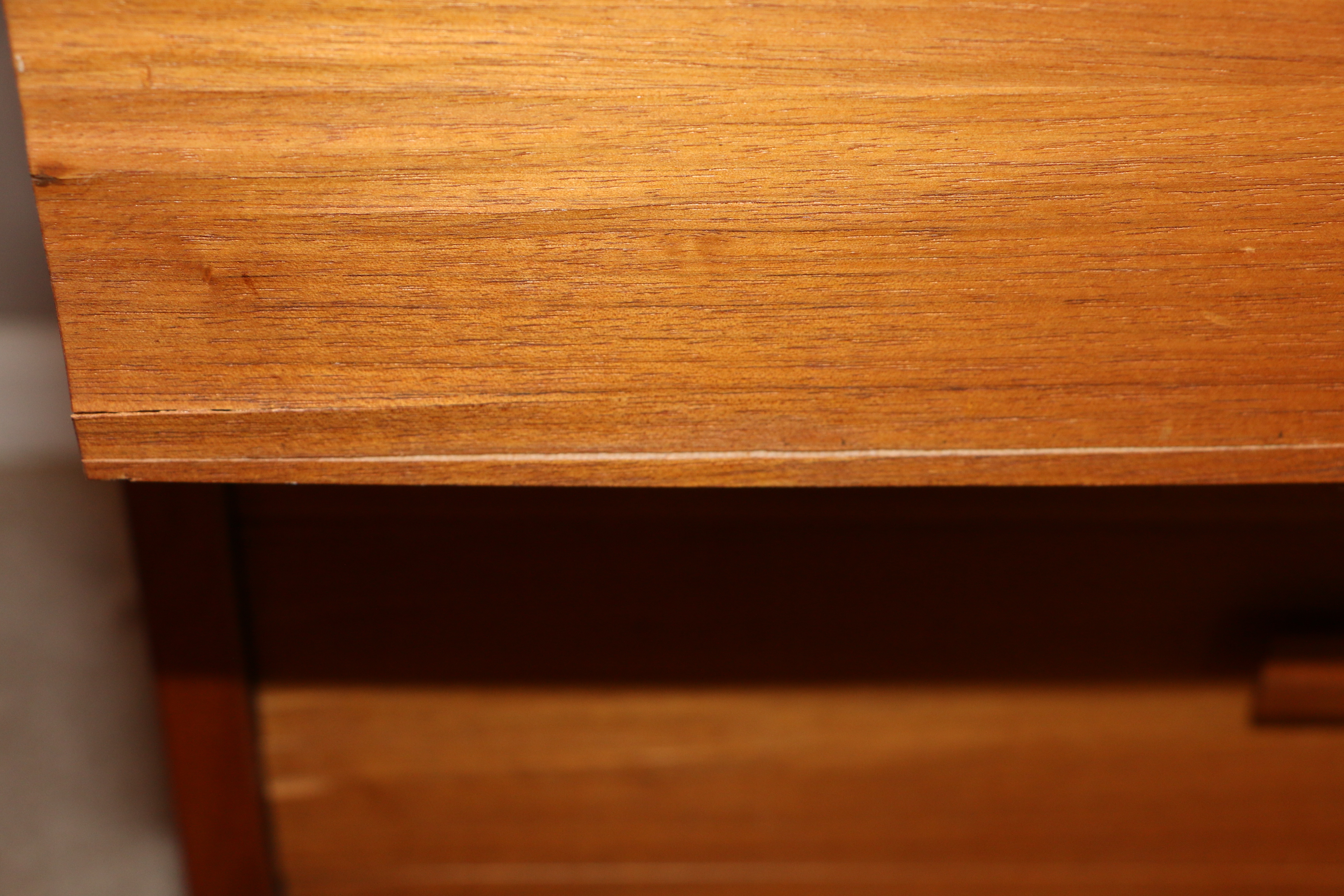 Swedish Modern Six Piece Shelving Cabinet and Curio Unit by Troeds