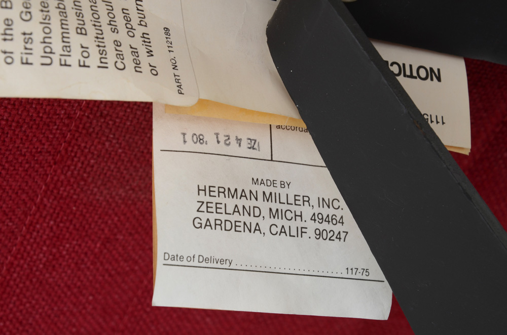 Vintage Eames for Herman Miller "Aluminum Group" Desk Chair