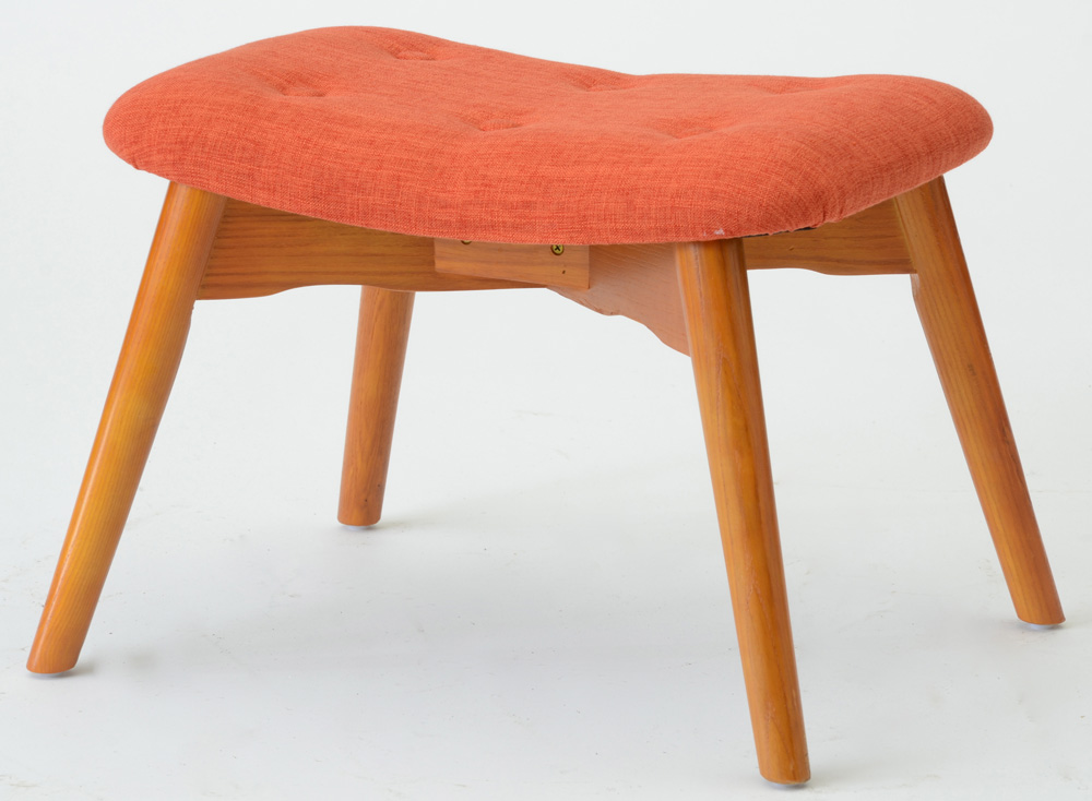 "Canyon Vista" Modernist Armchair with Ottoman