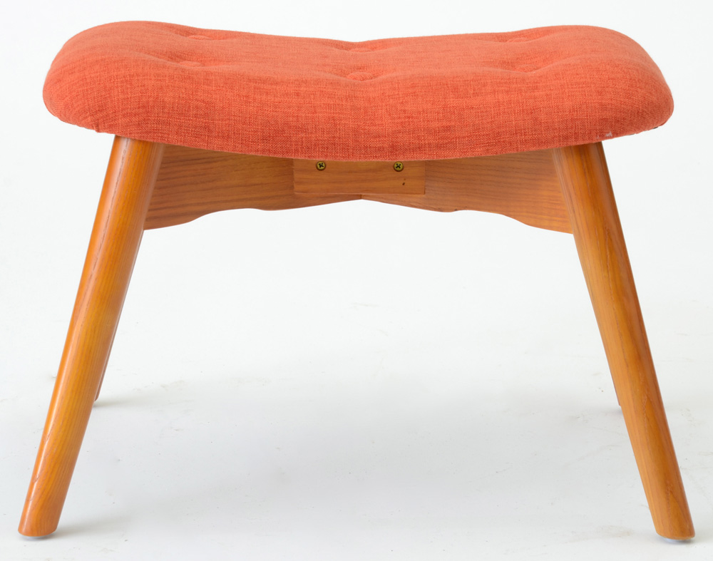 "Canyon Vista" Modernist Armchair with Ottoman