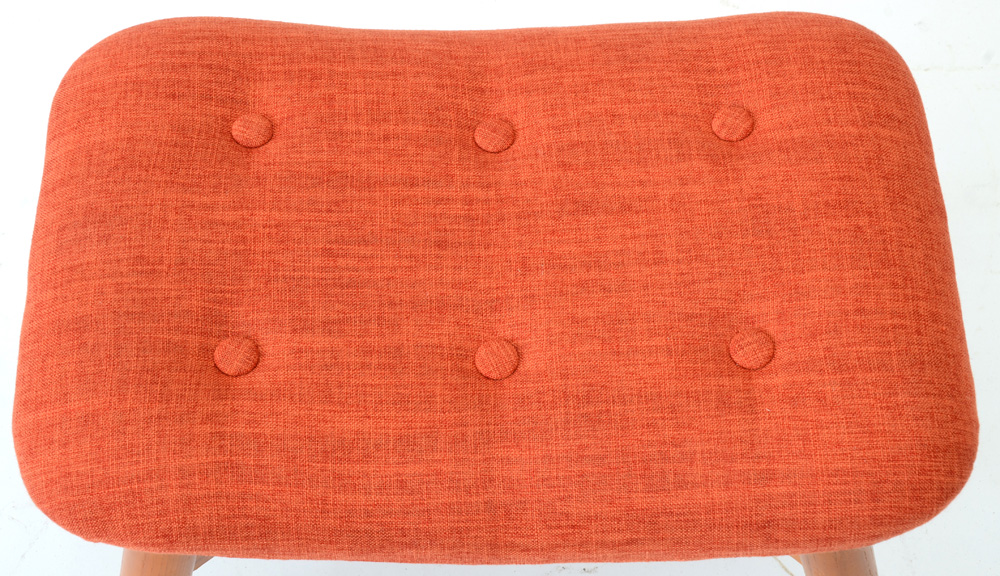 "Canyon Vista" Modernist Armchair with Ottoman