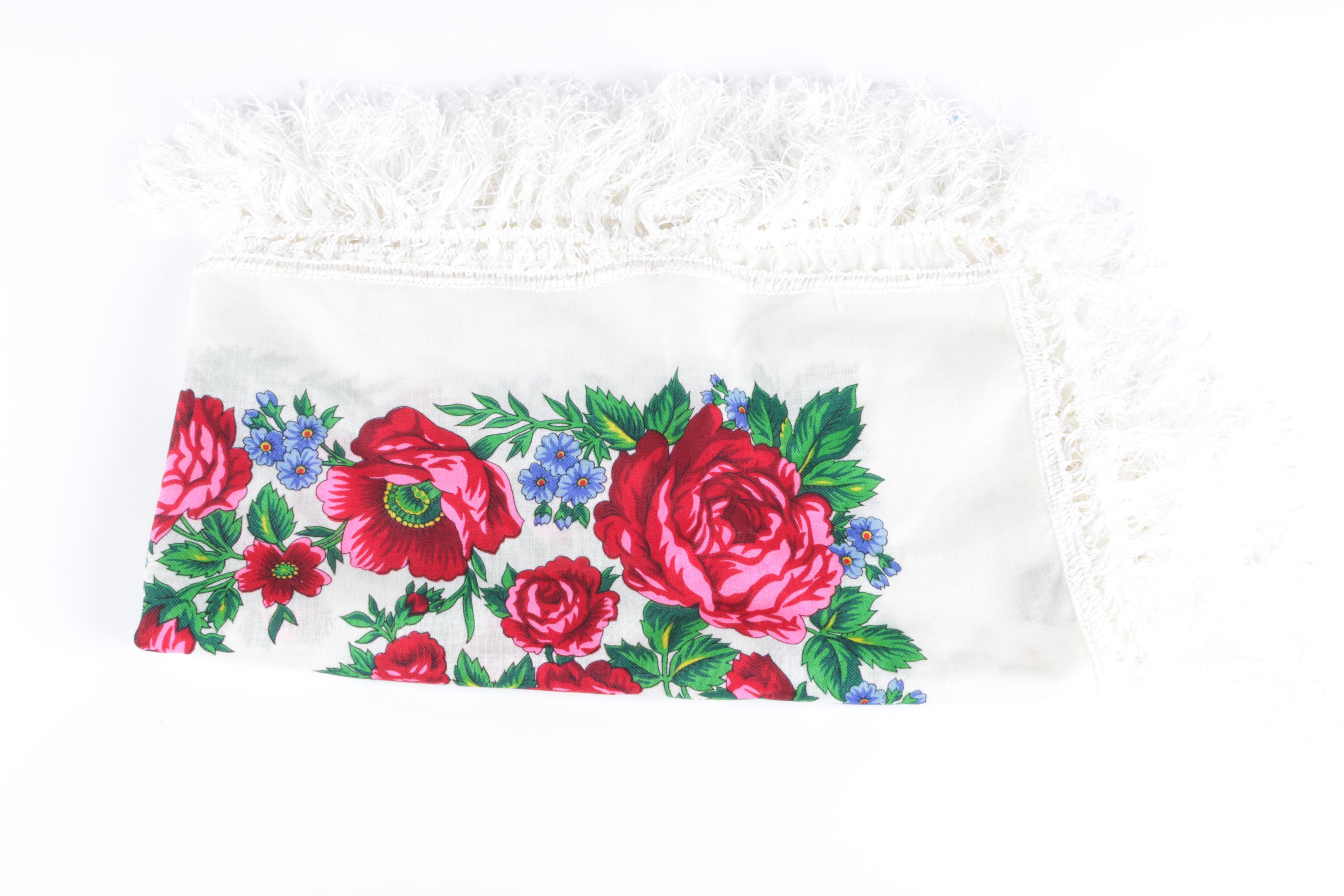 Collection of Handkerchiefs and Scarves