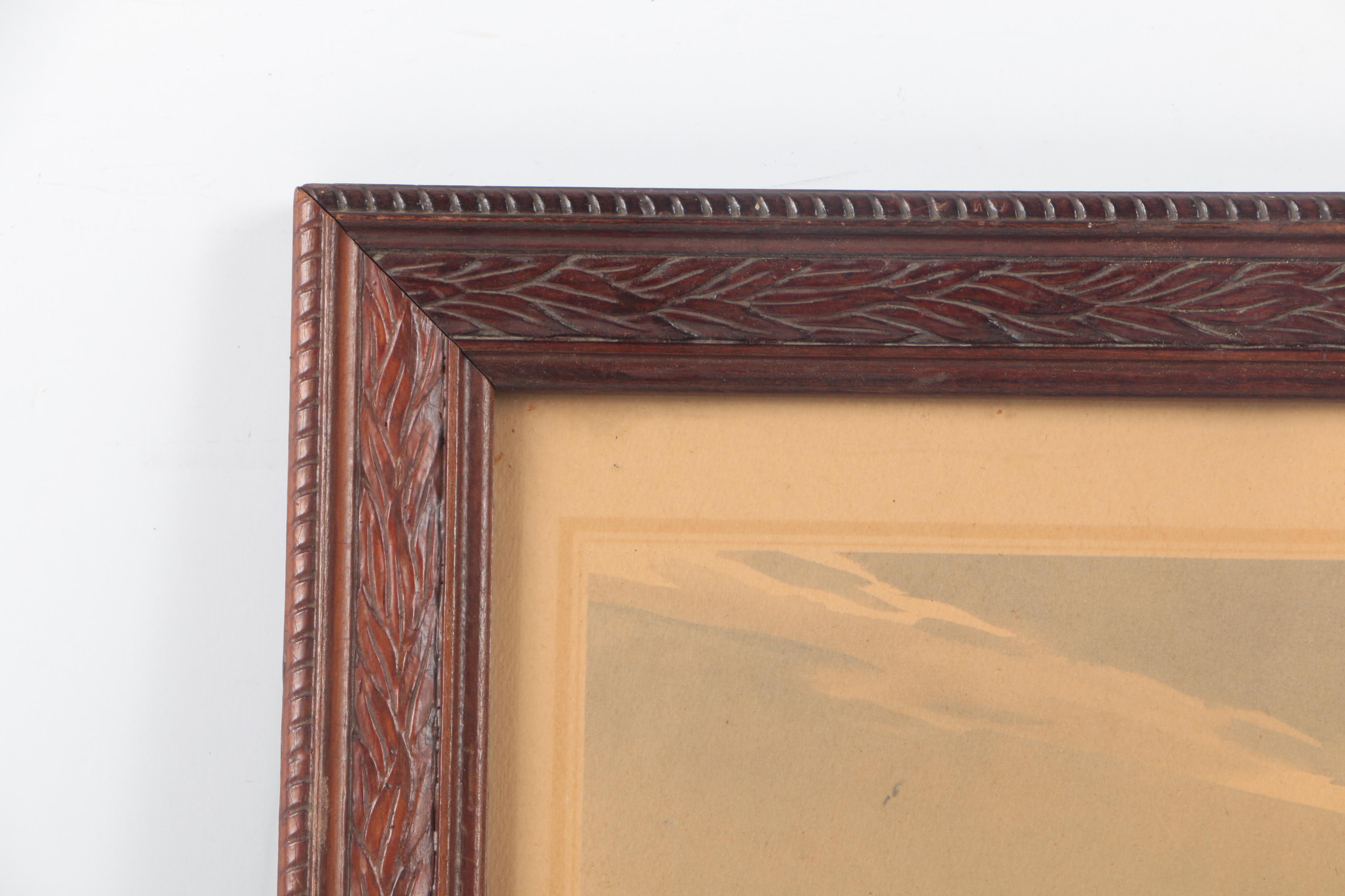 Offset Lithographs of Harbor Scenes