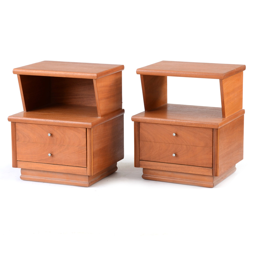 Pair of Mid Century Modern Nightstands