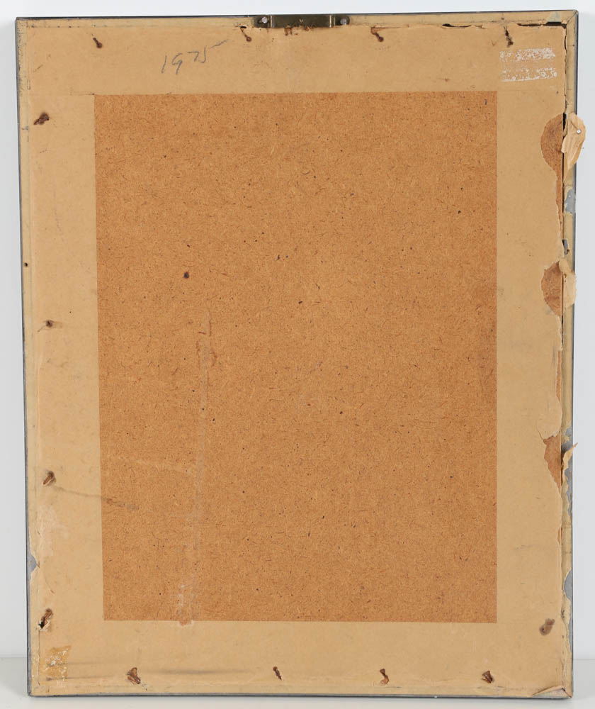 William Christian Symons Chromolithograph on Paper "Lowering the Ensign at Dawn"