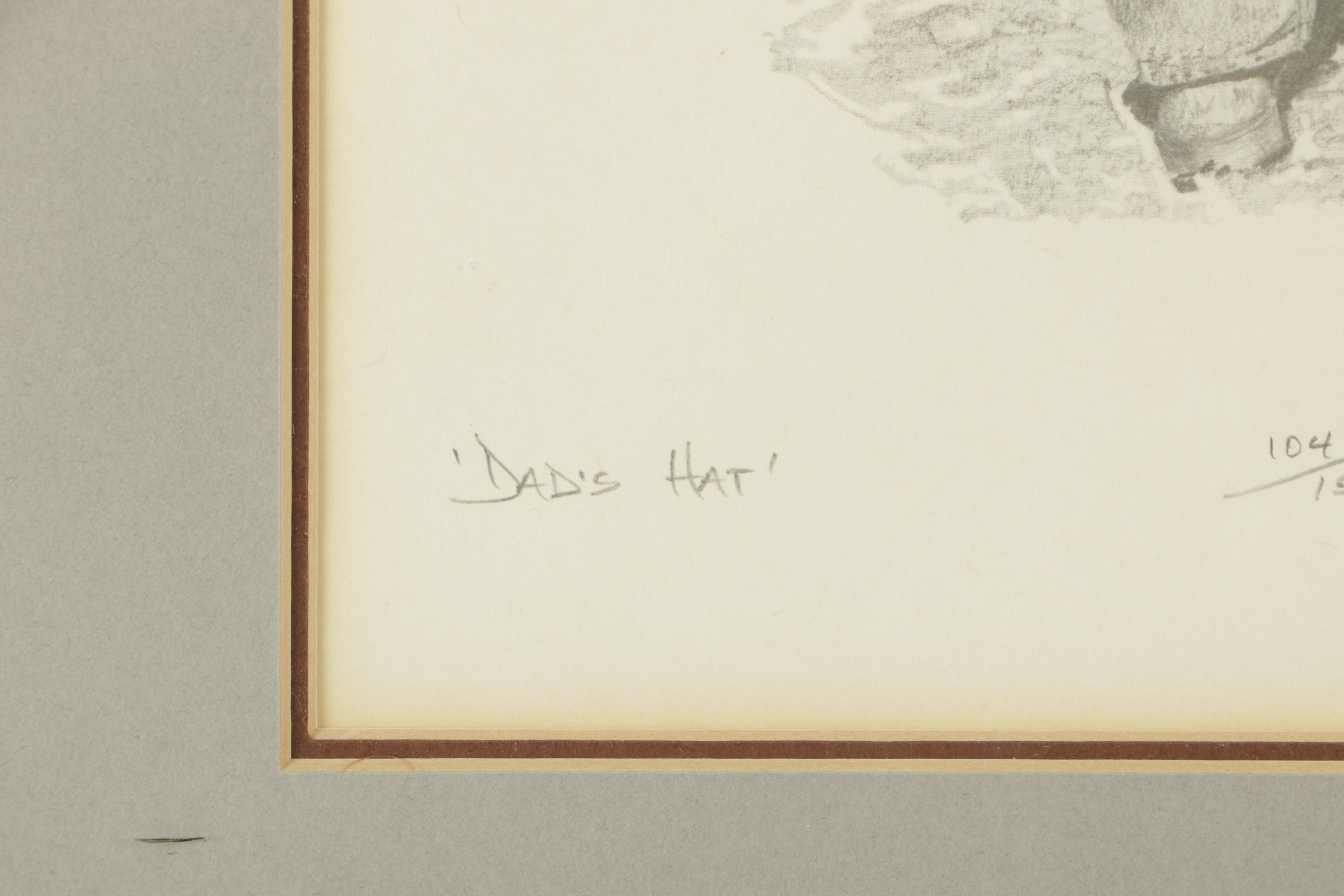 Daniel Franks Limited Edition Halftone Print "Dad's Hat"