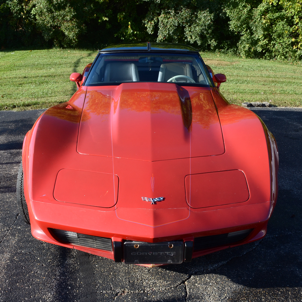 1979 Red Chevrolet Corvette