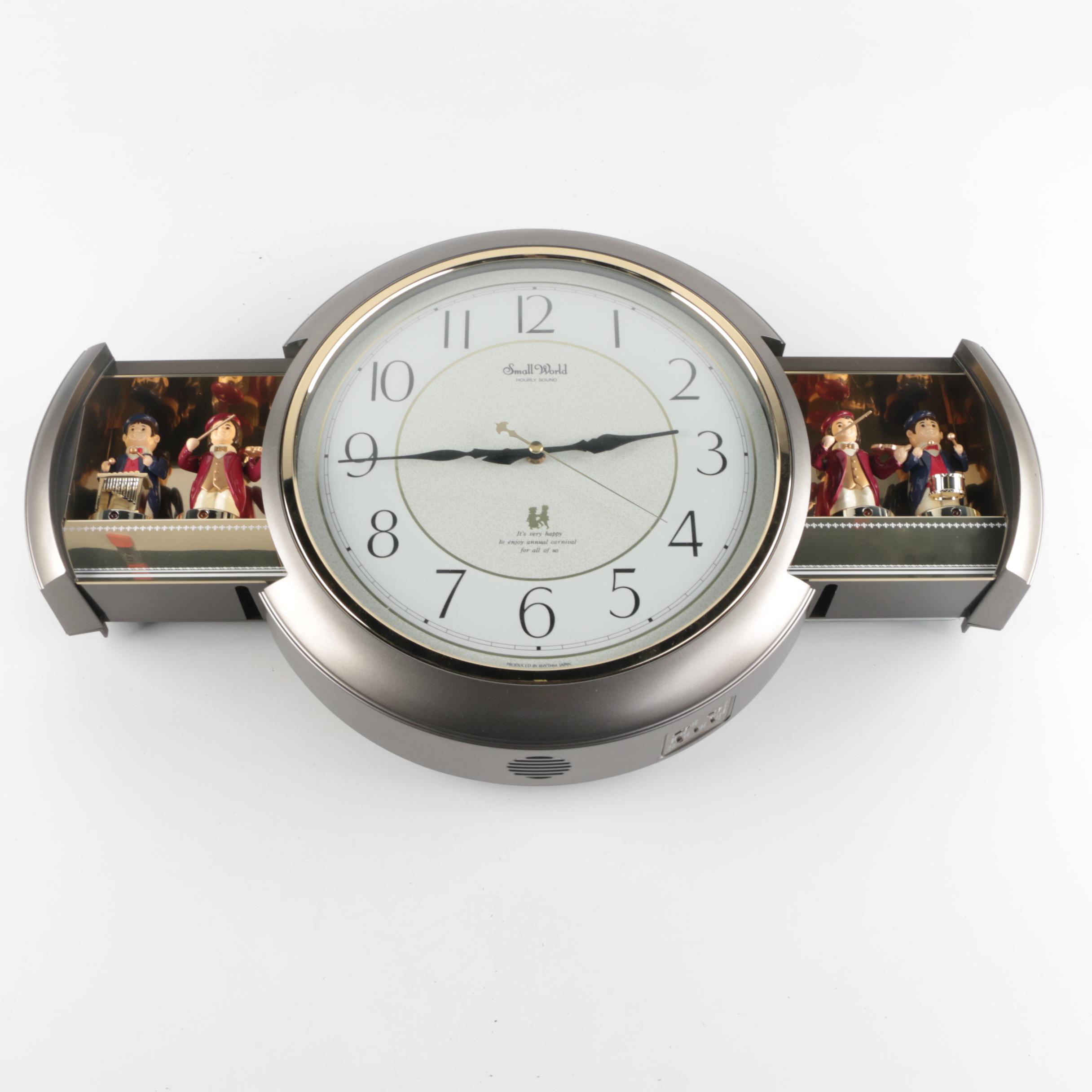 Rhythm Japan "Small World" Hourly Sound Clock