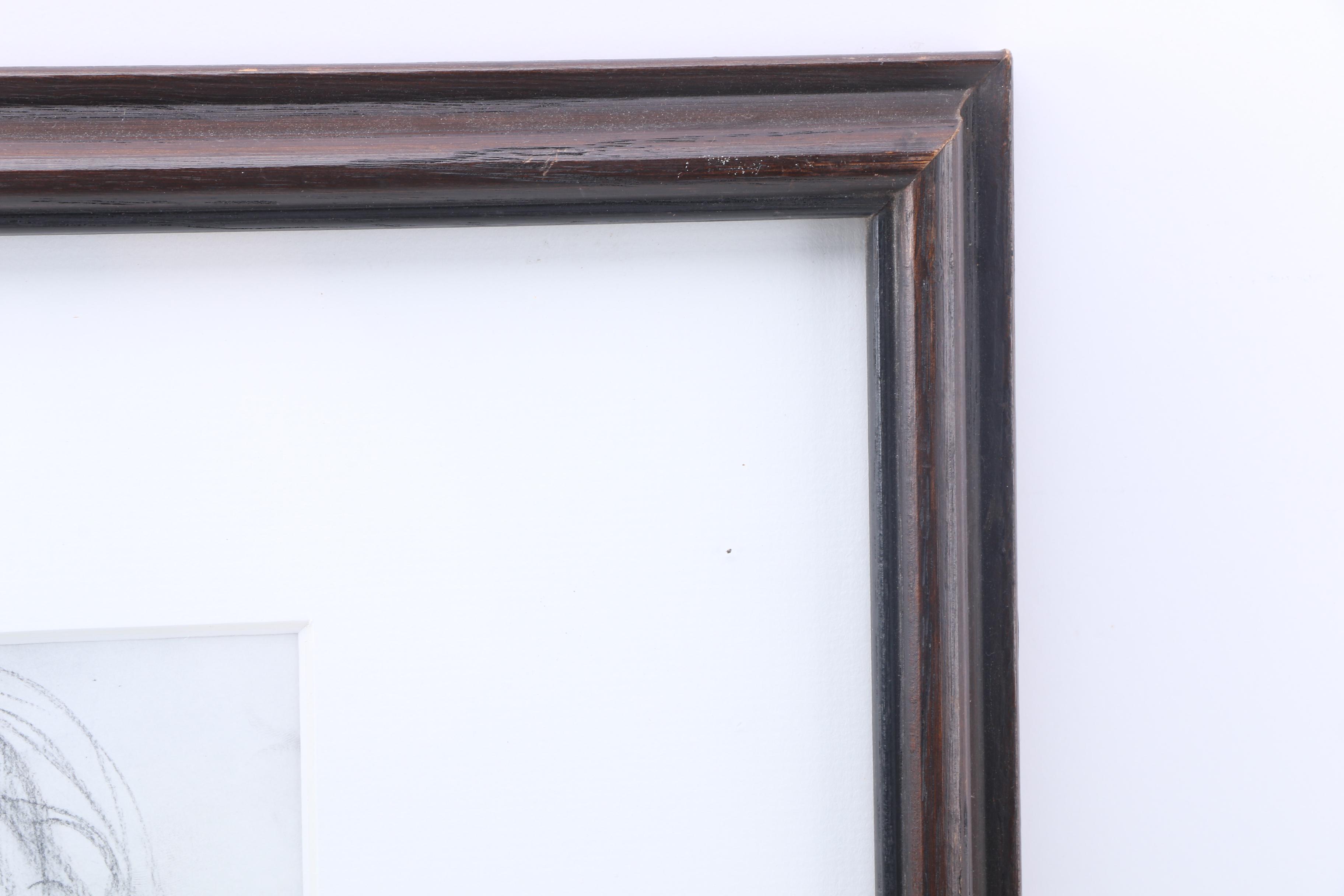 Graphite sketch on Paper of a Woman