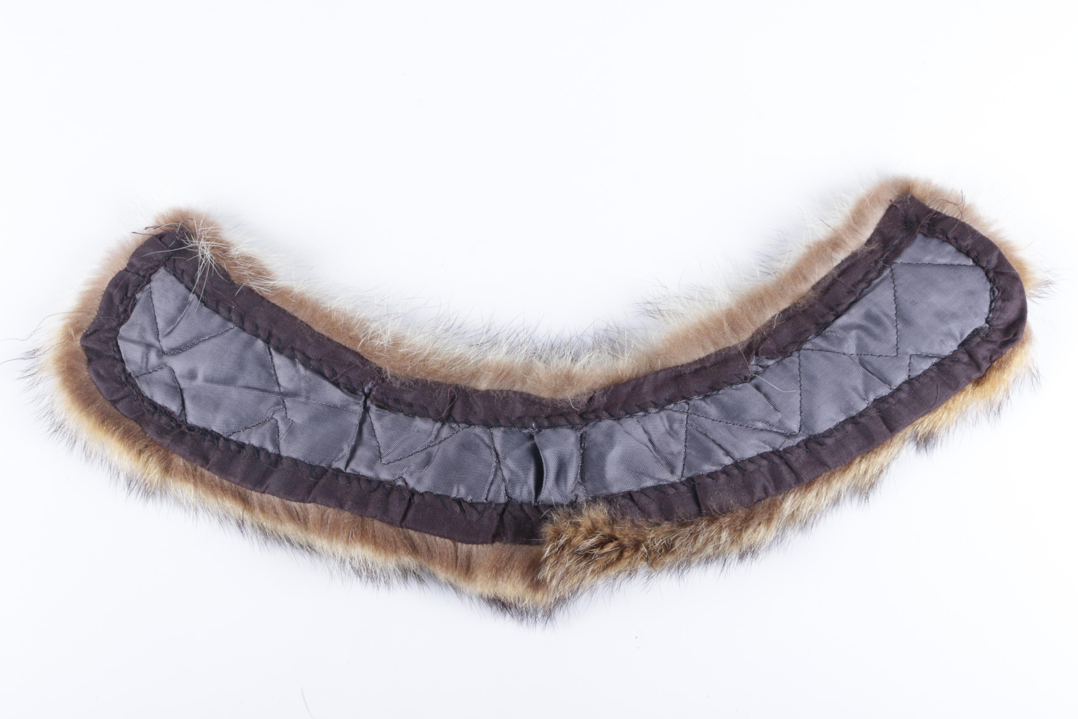 Mink and Raccoon Fur Collars