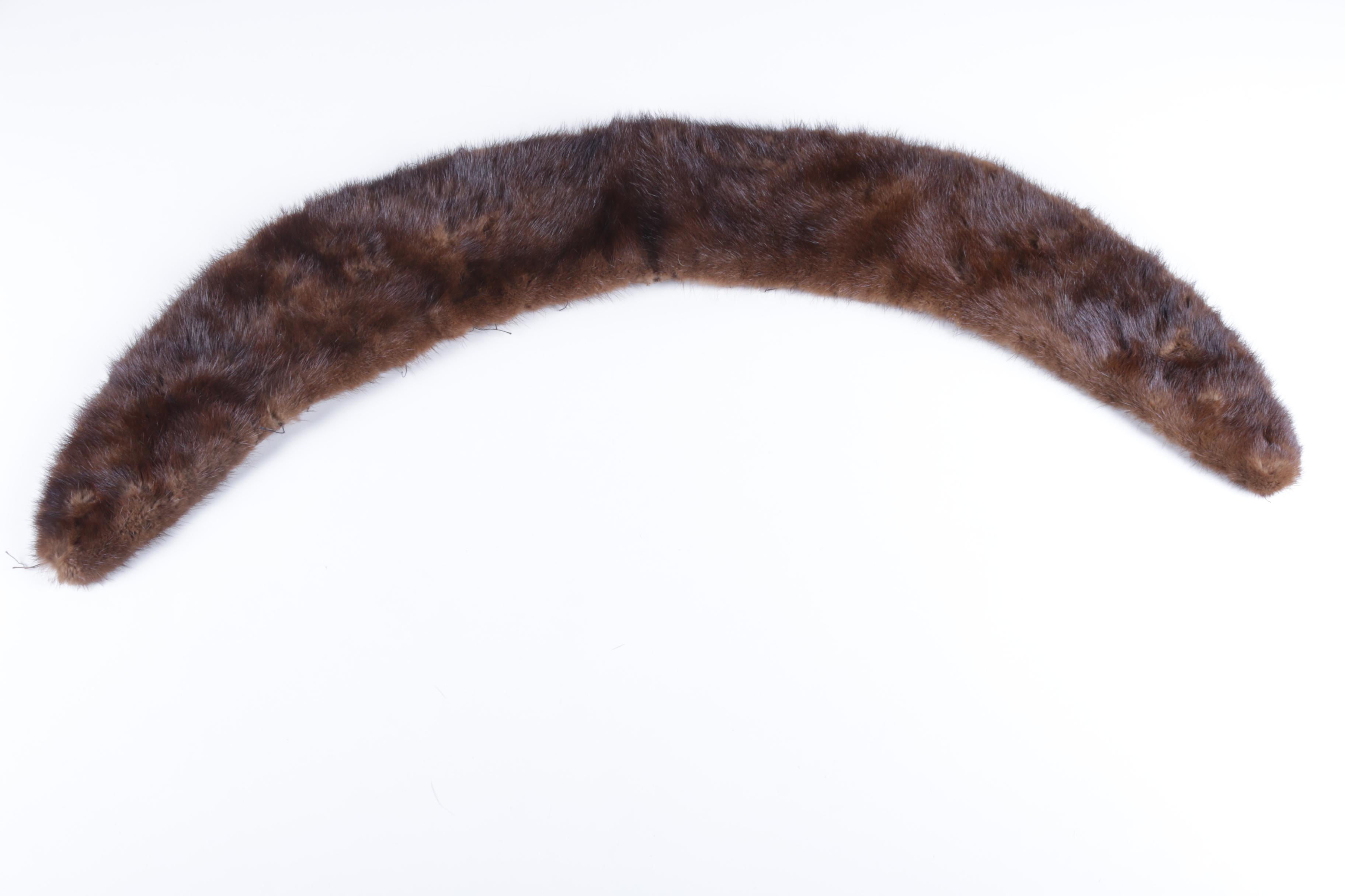 Mink and Raccoon Fur Collars