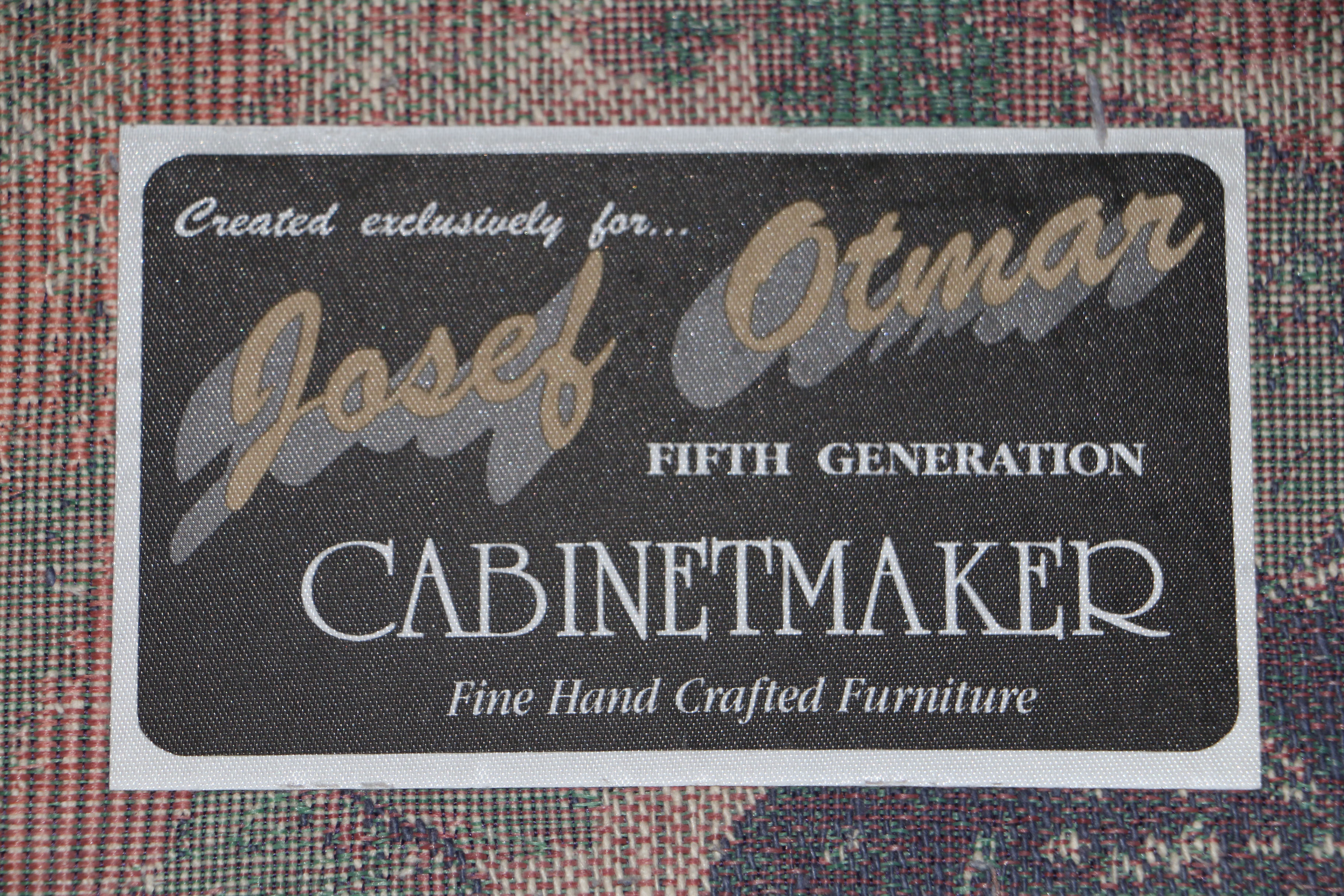 1980s Modern Floral Patterned Sofa and Loveseat by Josef Otmar