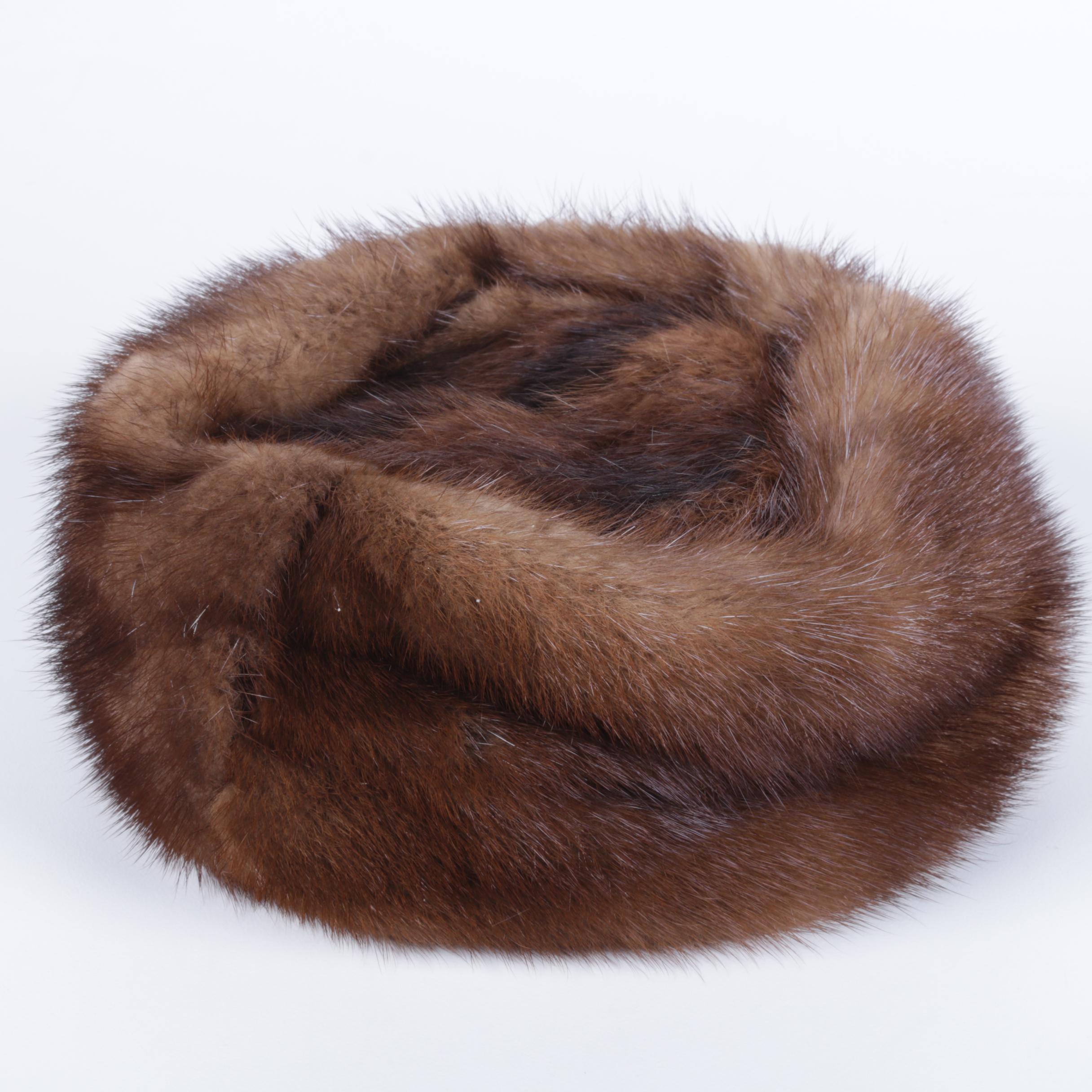 Vintage Ornsköldsvik Mink Hat