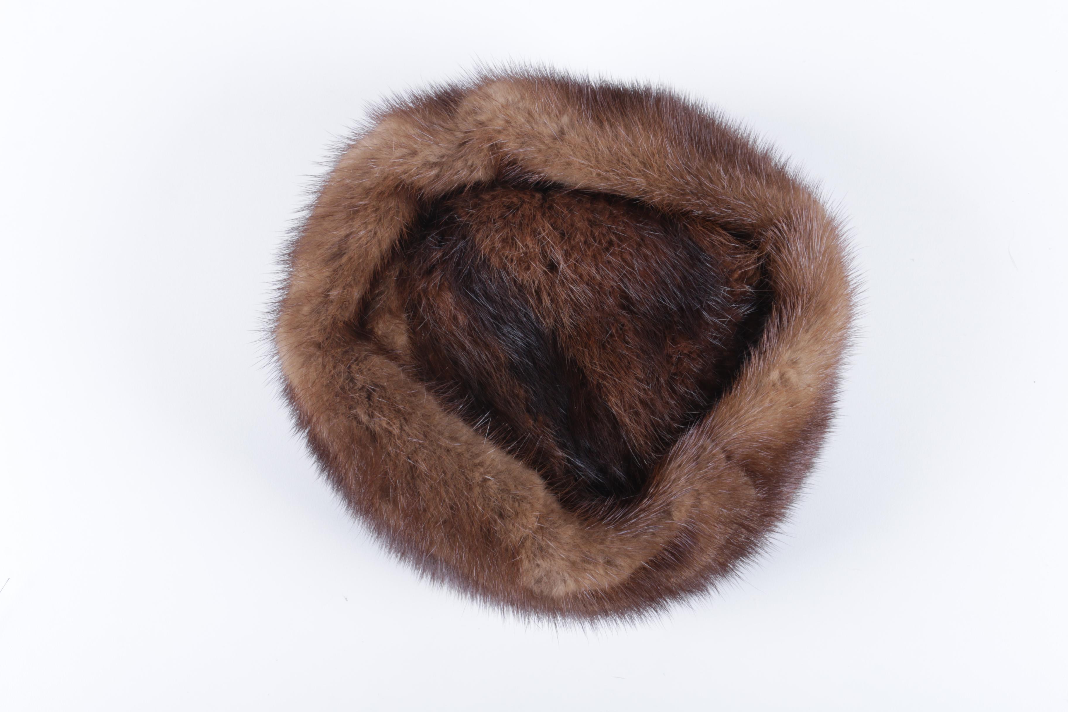 Vintage Ornsköldsvik Mink Hat