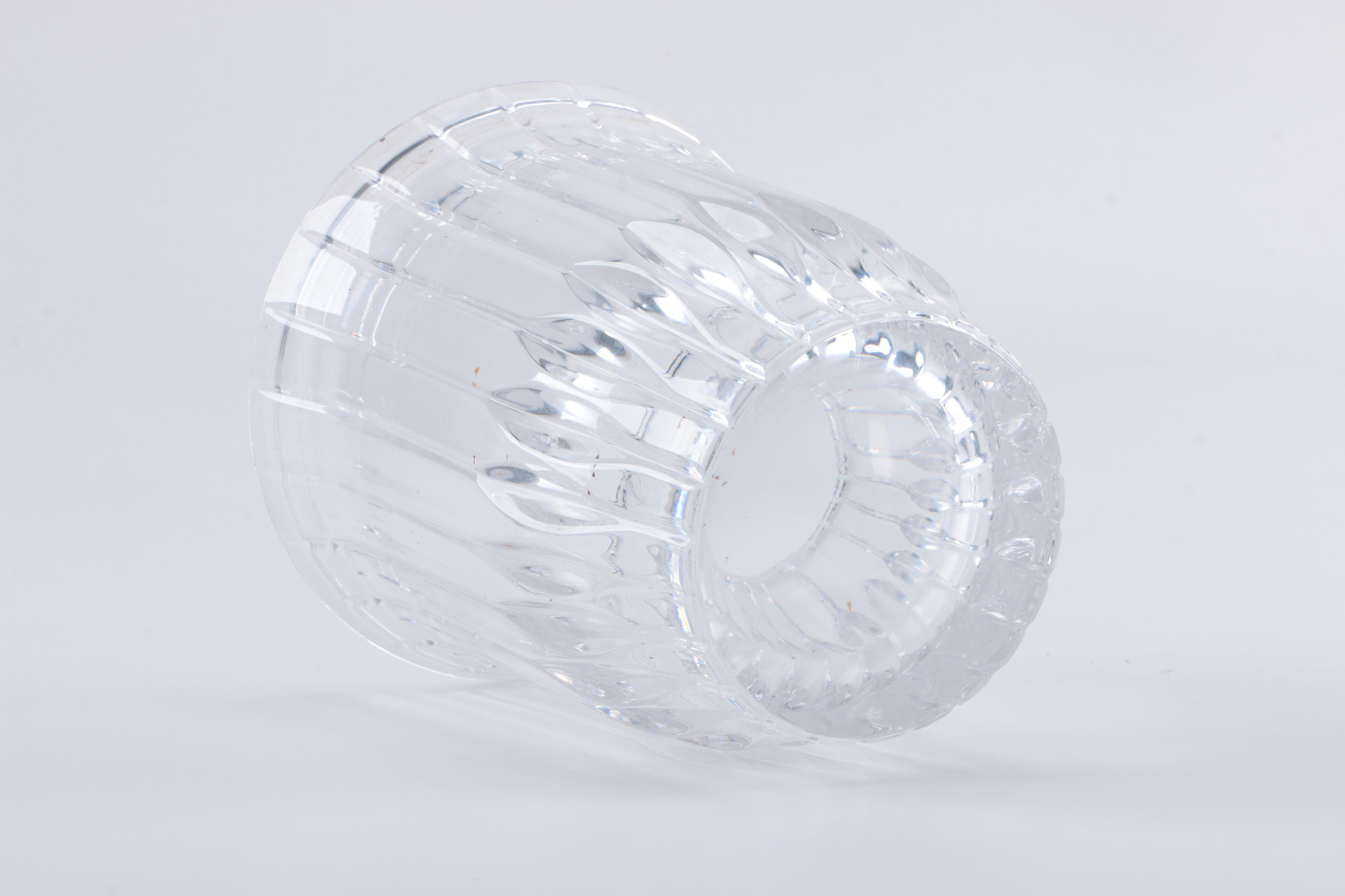 Assorted Cut Glass Decor