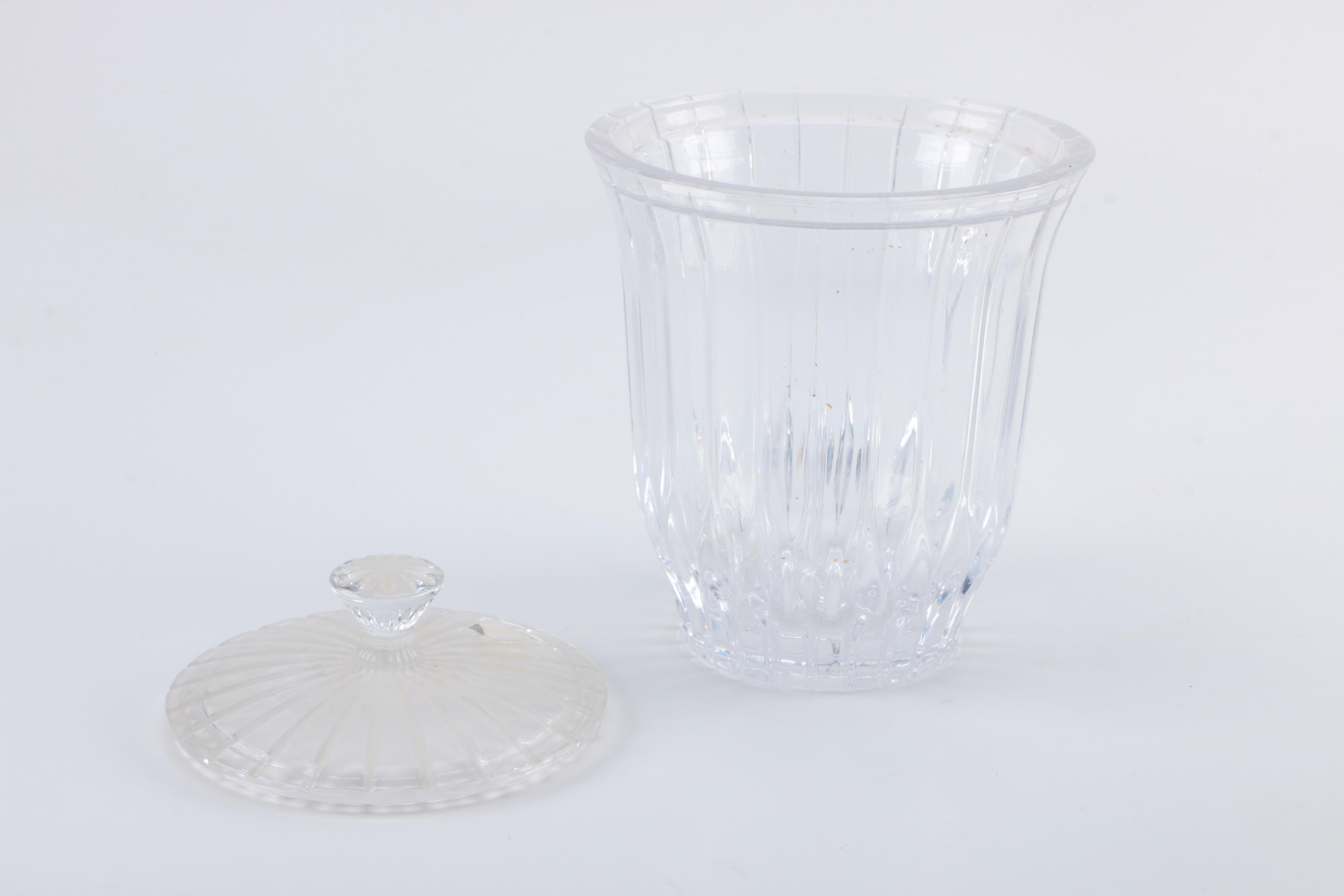 Assorted Cut Glass Decor